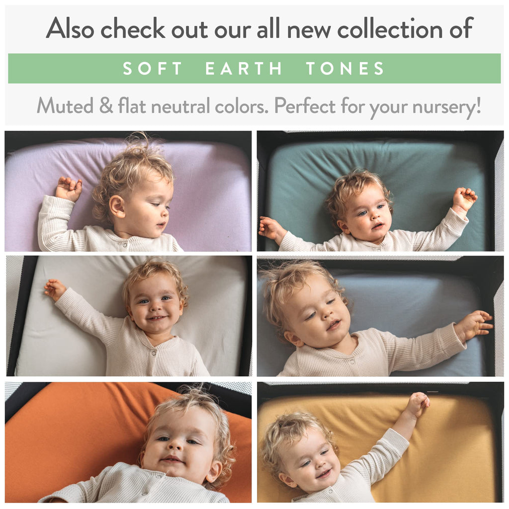 Joey + Joan Bassinet Sheets Compatible with 4moms Mamaroo Sleep Bassinet - Fits 18 x 30 Inch Oval Bassinet Mattress – Buttery Soft 100% Cotton – 2 Pack – Farm Animals – 2 Pack
