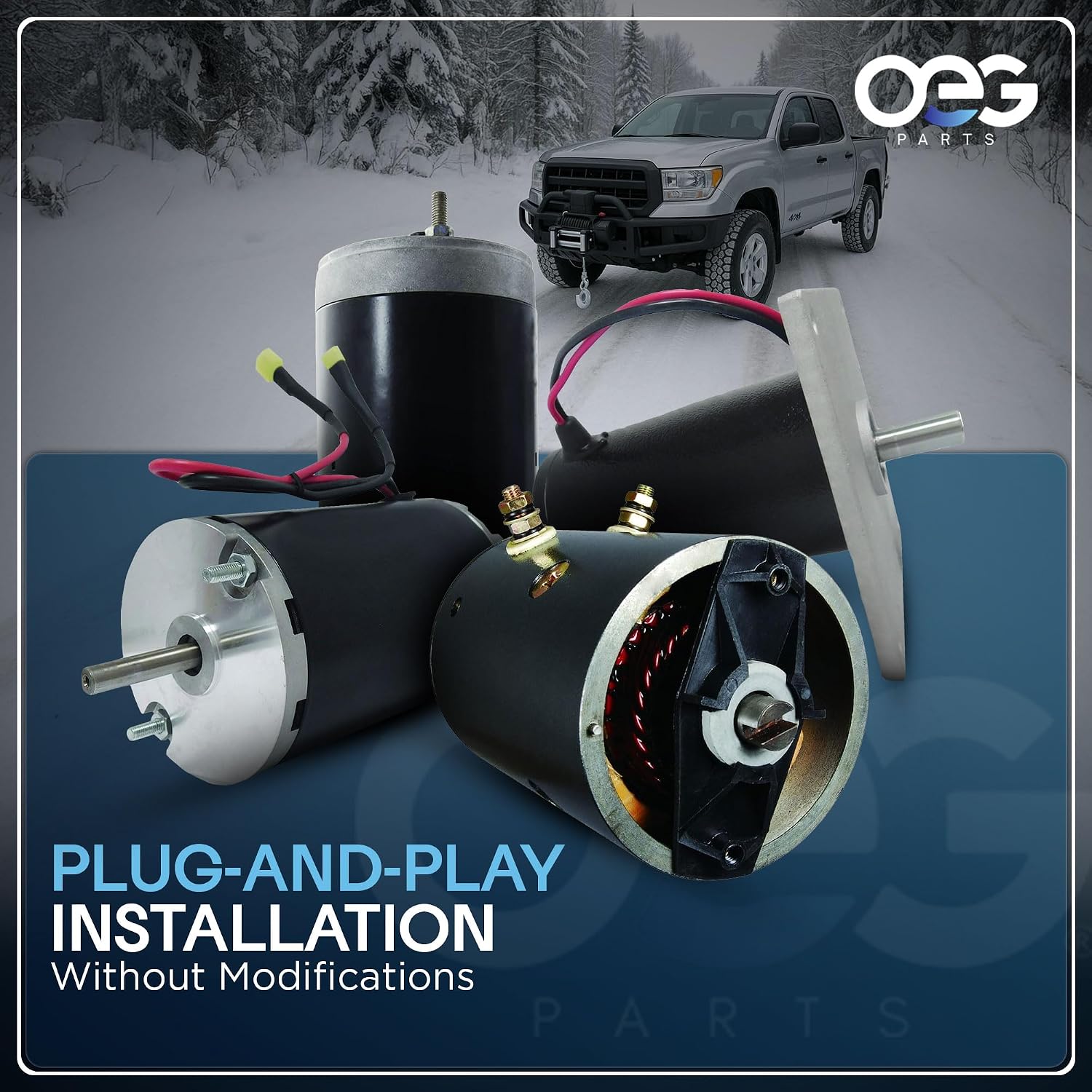 OEG Parts New Starter Generator Compatible with Yamaha Golf Cart G16 G19 G20 G21 G22 G29 JN6H110001 JN6H110002 GSB107-06 GSB107-06E GSB107-06F