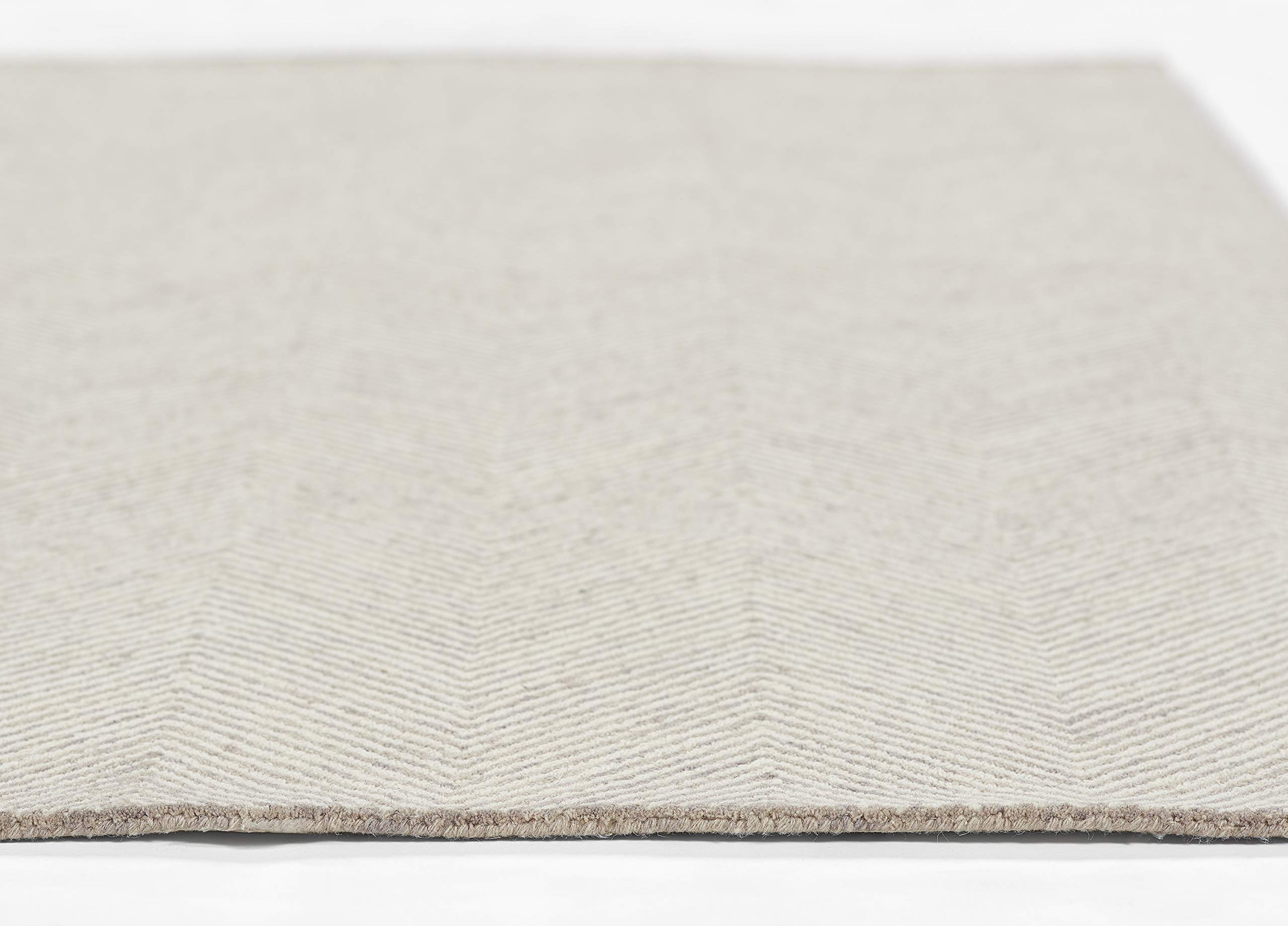 Momeni Charles Wool Hand Tufted Contemporary Indoor Area Rug, Blue, 2' X 3'