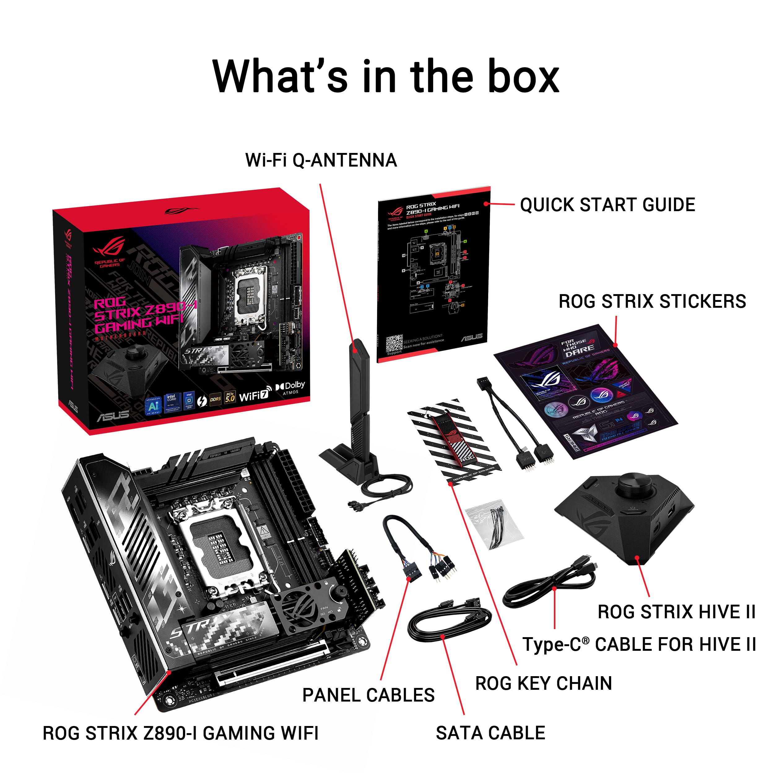 ASUS ROG Strix Z790-E Gaming WiFi 6E LGA 1700(Intel 14th,13th&12th Gen) ATX gaming motherboard(PCIe 5.0, DDR5,18+1 power stages,2.5 Gb LAN,Thunderbolt 4,5xM.2, 1xPCIe 5.0 M.2,Front panel USB 3.2 port)