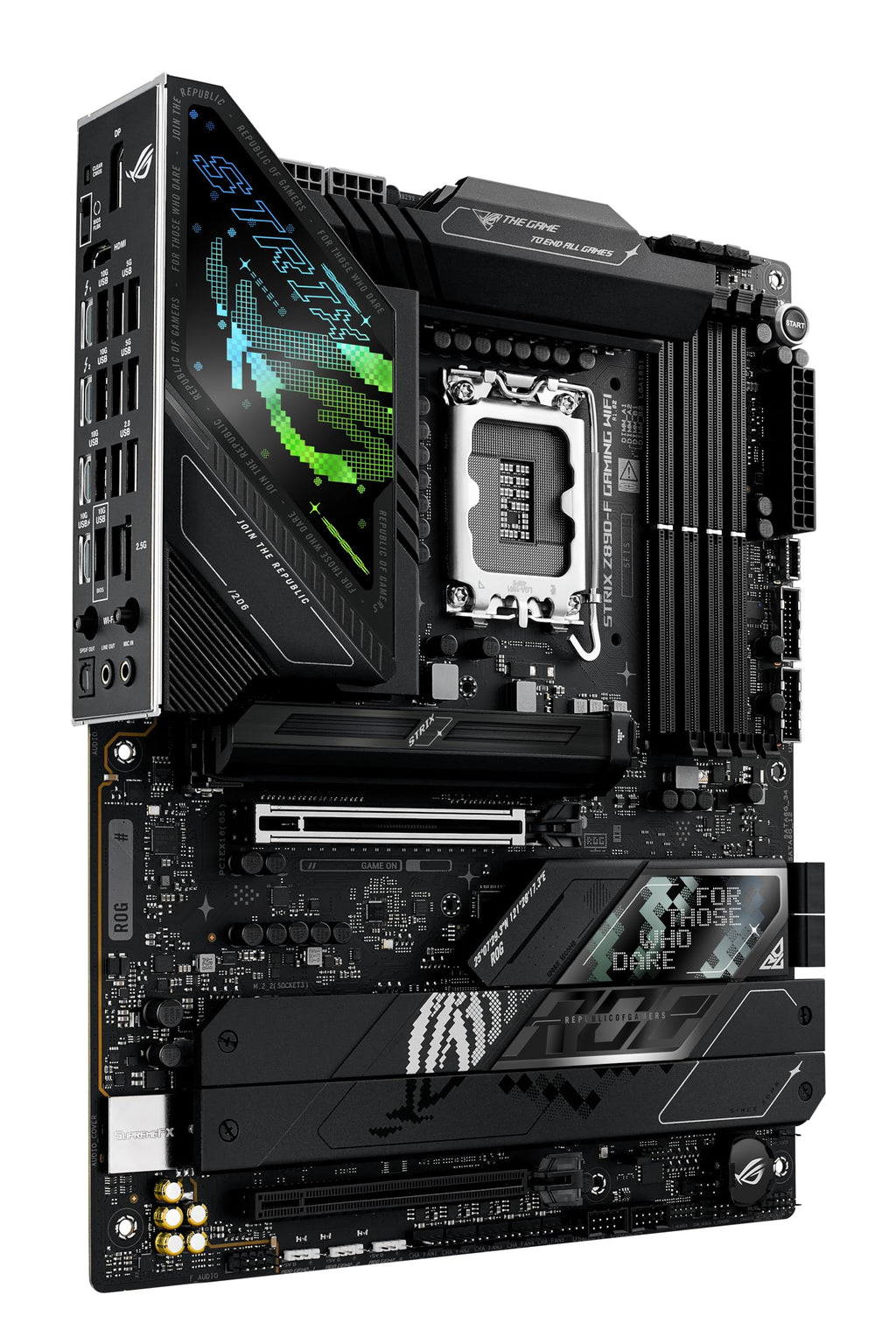 ASUS ROG Strix Z790-E Gaming WiFi 6E LGA 1700(Intel 14th,13th&12th Gen) ATX gaming motherboard(PCIe 5.0, DDR5,18+1 power stages,2.5 Gb LAN,Thunderbolt 4,5xM.2, 1xPCIe 5.0 M.2,Front panel USB 3.2 port)