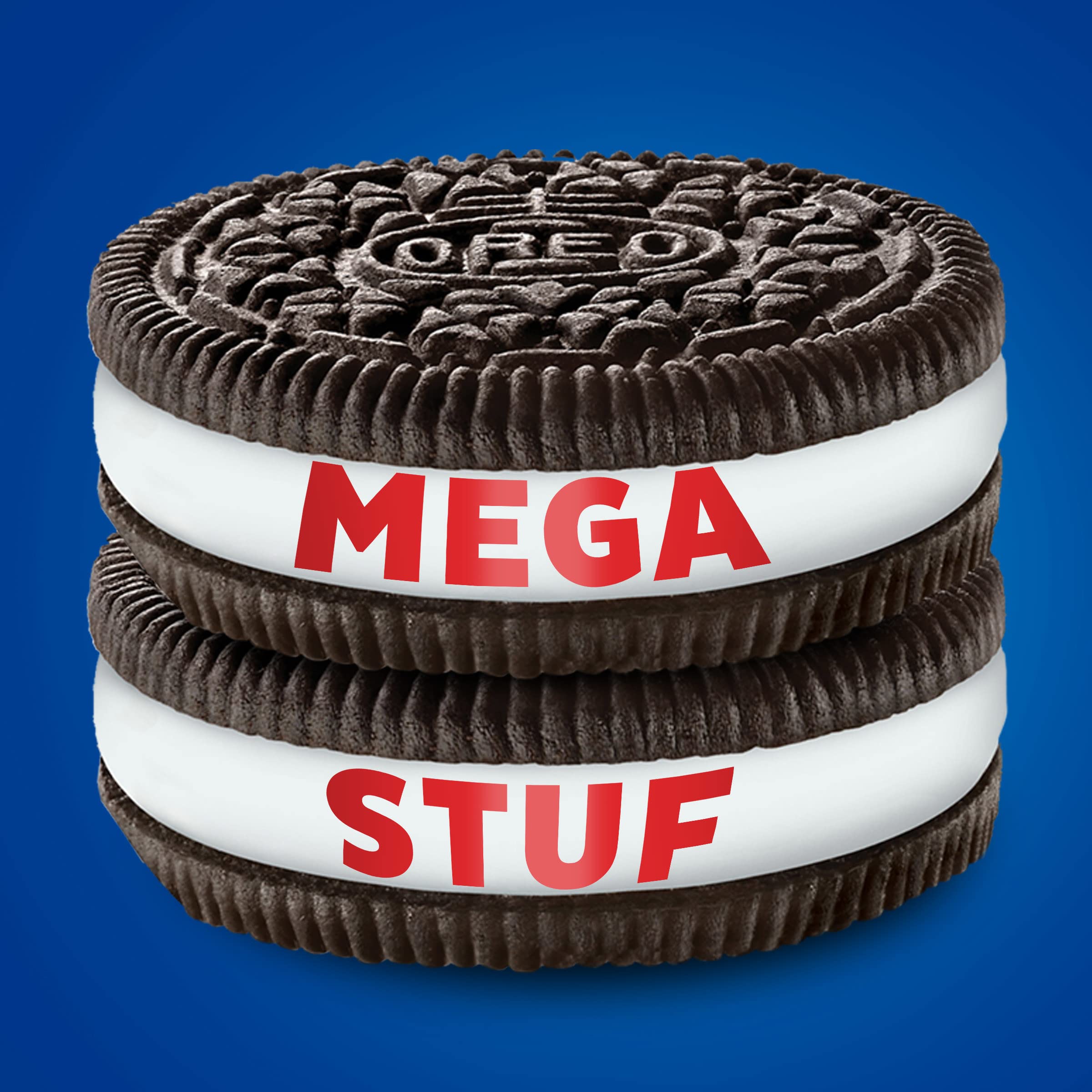 OREO Double Stuf Golden Sandwich Cookies, Family Size, 20 oz