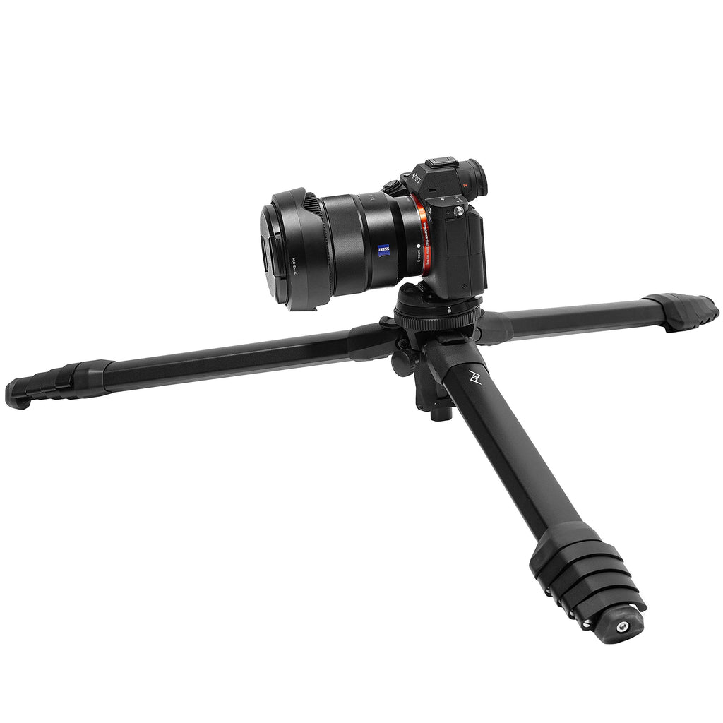 Peak Design Travel Tripod, Aluminum, Compact Design, Quick Setup and Takedown, Pro-Level Stability, Ergonomic Ball Head, Compact and Portable Travel Tripod for Camera and Phone, 20 lb Capacity