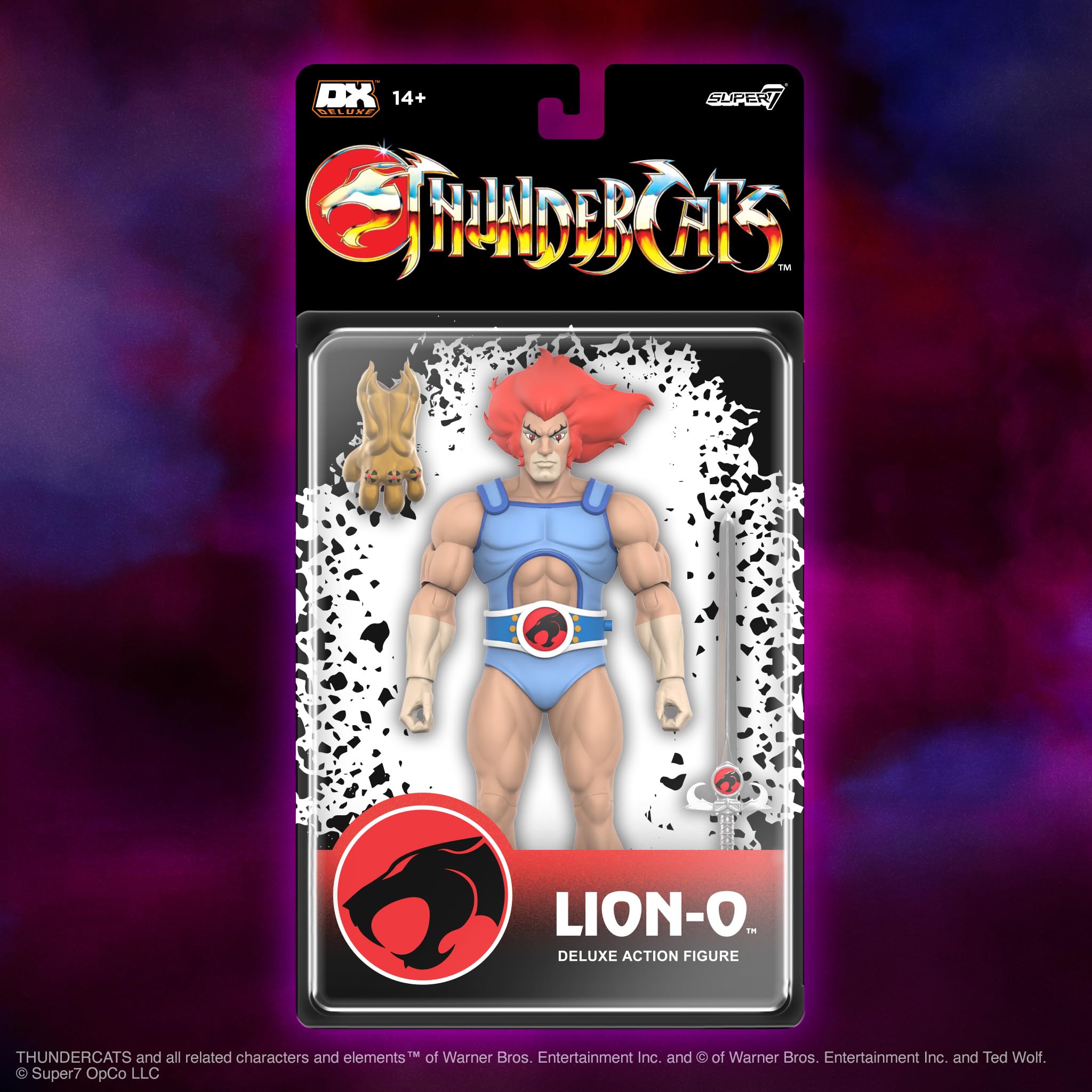 Super7 ULTIMATES! Thundercats Ghost Jaga - 7" Thundercats Action Figure with Accessories - Classic Cartoon Collectibles and Retro Toys
