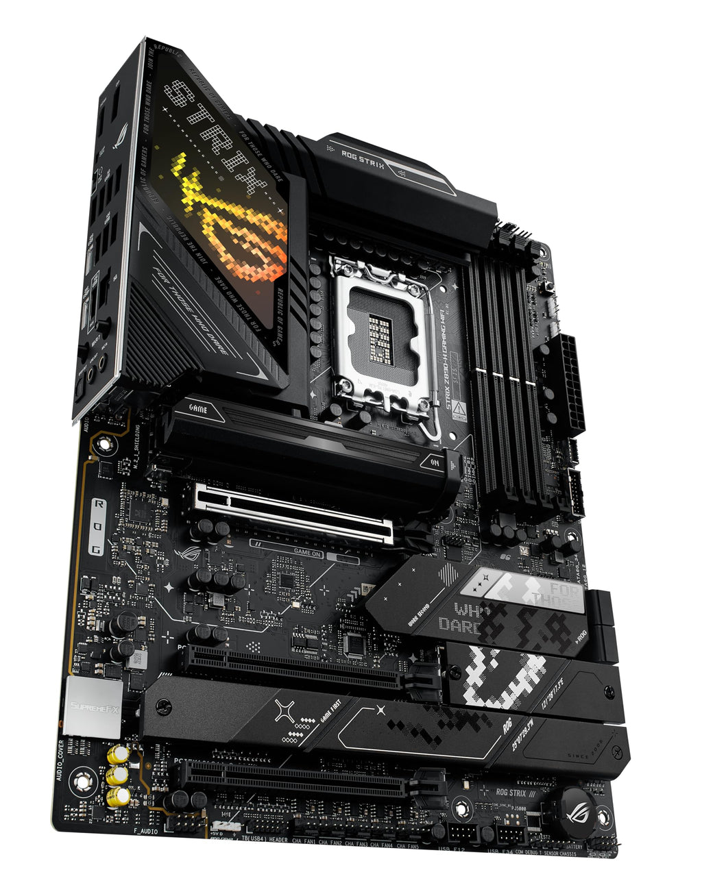 ASUS ROG Strix Z790-E Gaming WiFi 6E LGA 1700(Intel 14th,13th&12th Gen) ATX gaming motherboard(PCIe 5.0, DDR5,18+1 power stages,2.5 Gb LAN,Thunderbolt 4,5xM.2, 1xPCIe 5.0 M.2,Front panel USB 3.2 port)