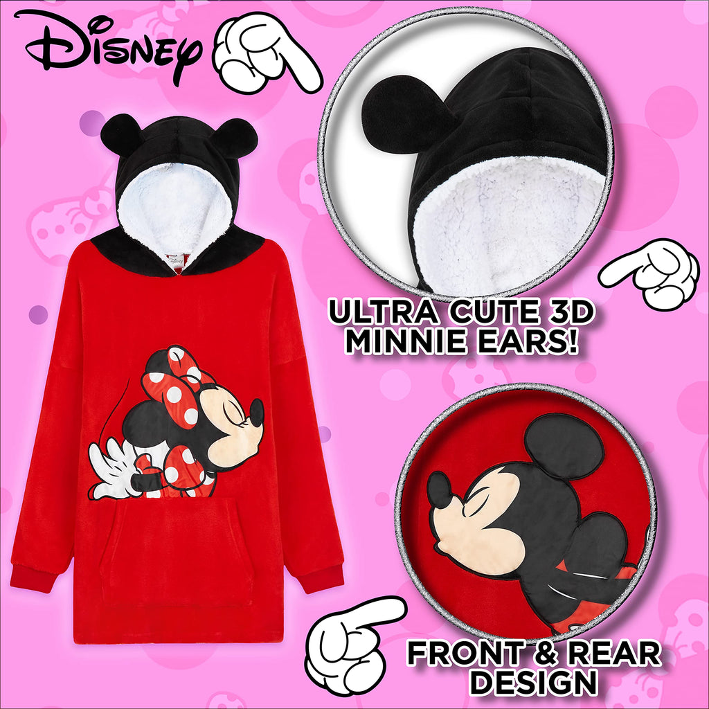Disney Stitch Blanket Hoodie for Kids Cozy Fleece Wearable Blanket Stitch Gifts