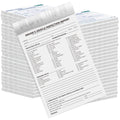 Detailed Driver's Vehicle Inspection Report, Daily Pre Trip Inspection Book for Trucker, 2-Ply Carbonless, 35 Sets of Forms per DVIR Log Book for Truck Drivers, 8.5" x 5.5", 1 Pack