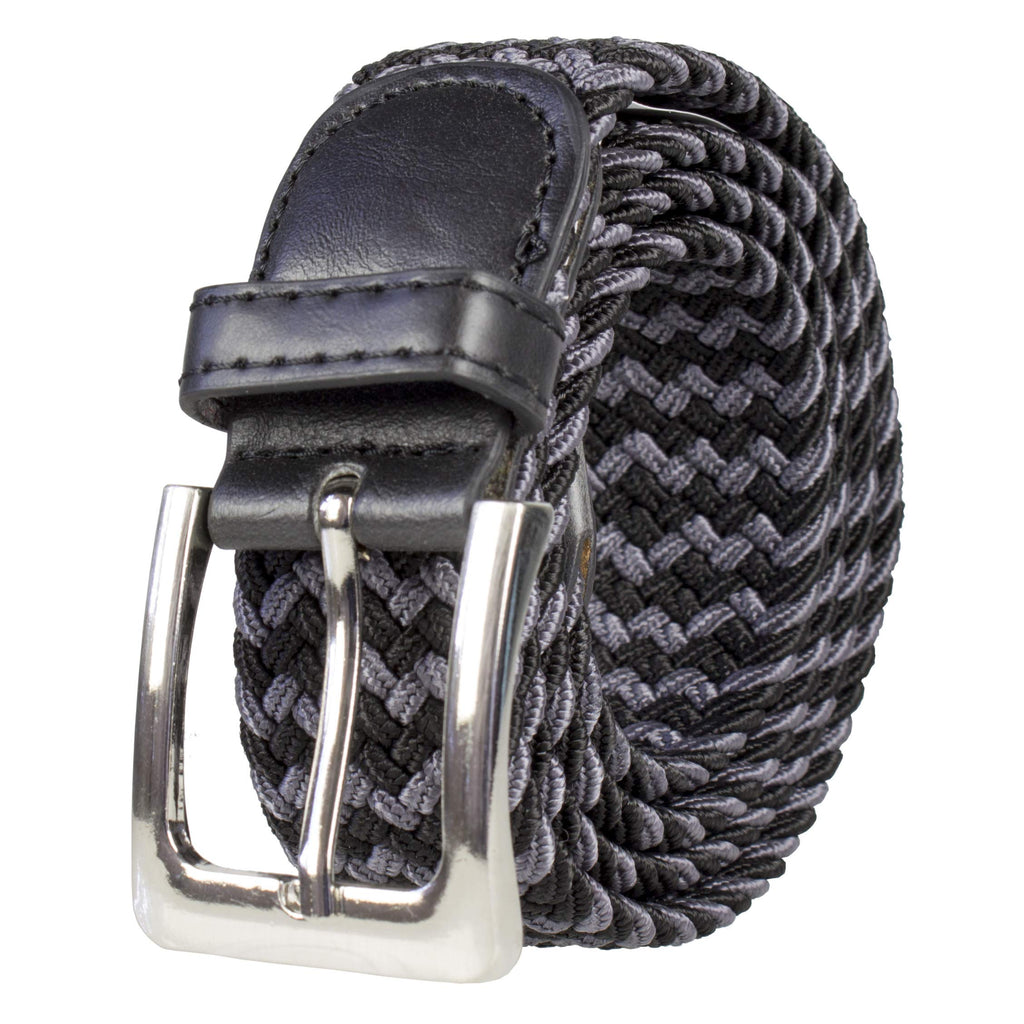 Gelante Canvas Elastic Fabric Woven Stretch Multicolored Braided Belts