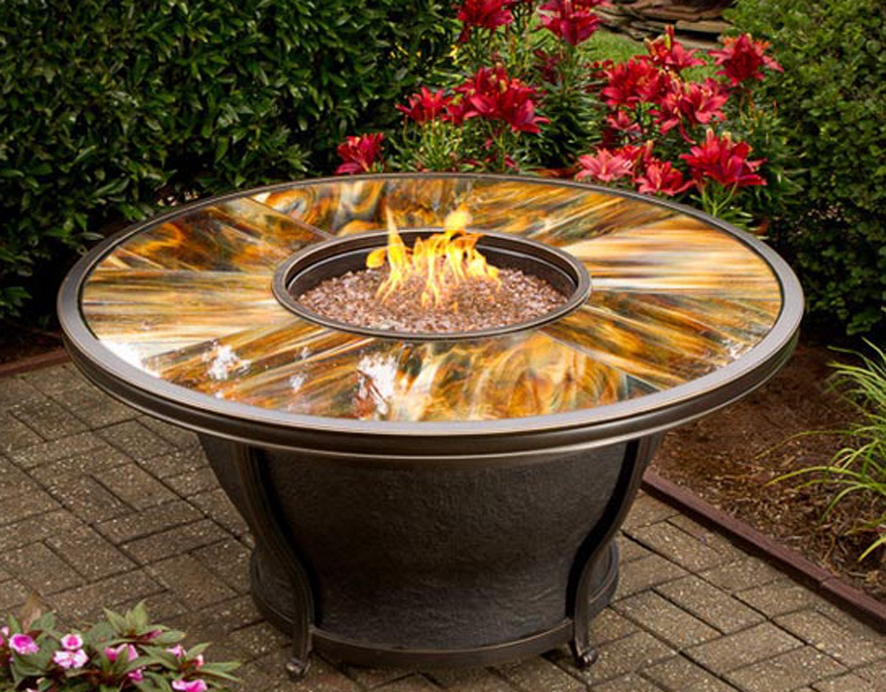 Hiland RGLASS-2-AMB Fire Glass, 20 lb, Amber