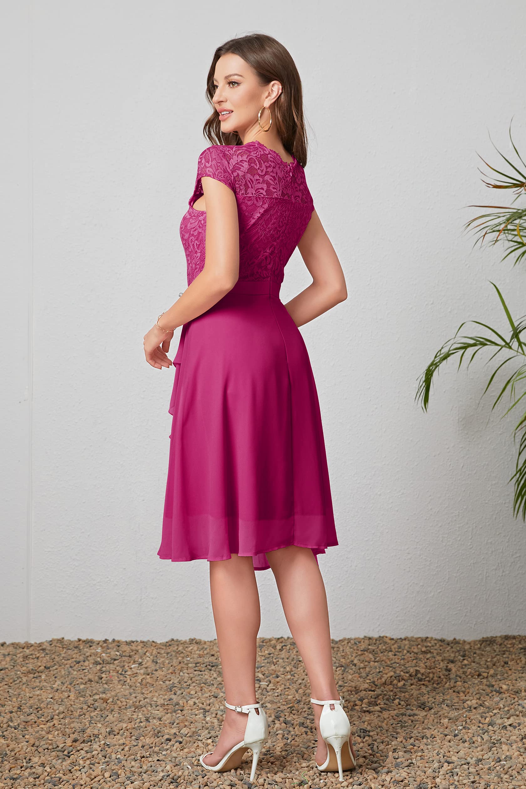 Women's Cocktail Dresses for Women Evening Party, Tea Party Dress for Women 2025 Wedding Guest Dress Prom Semi Formal Dress