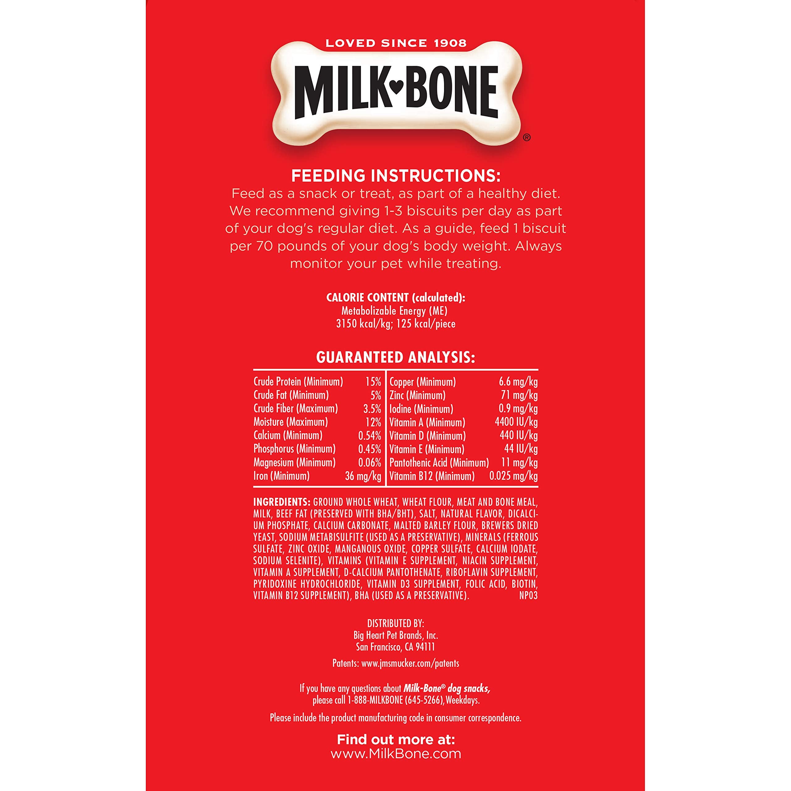 Milk-Bone Crunchy Small Dog Treats, 24 Oz. Boxes, Original Beef Flavor (Pack of 12)