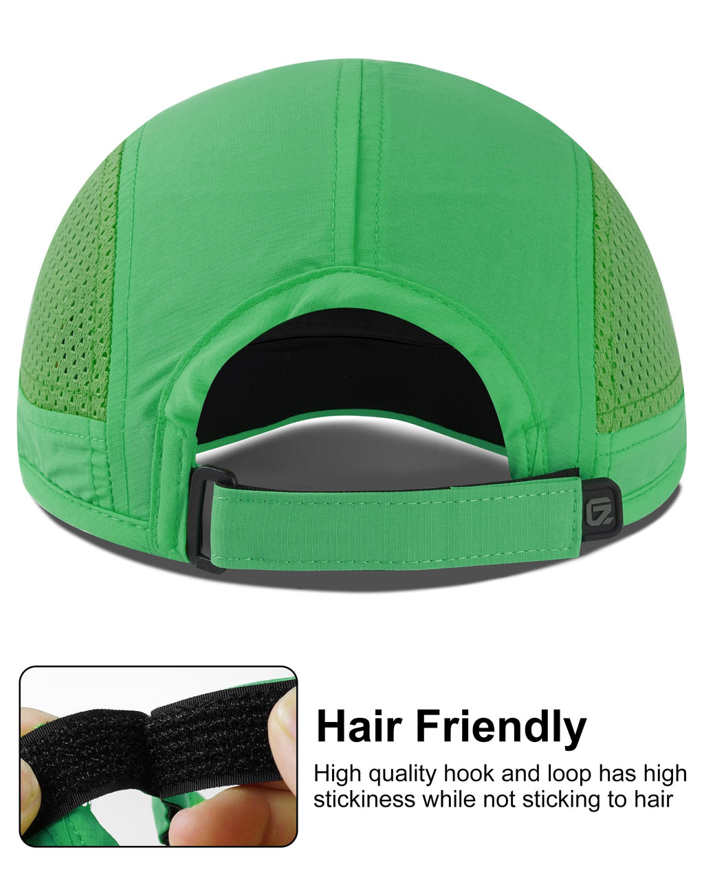 GADIEMKENSD Mens Folding Outdoor Hat Long Brim UPF 50+ Sun Protection