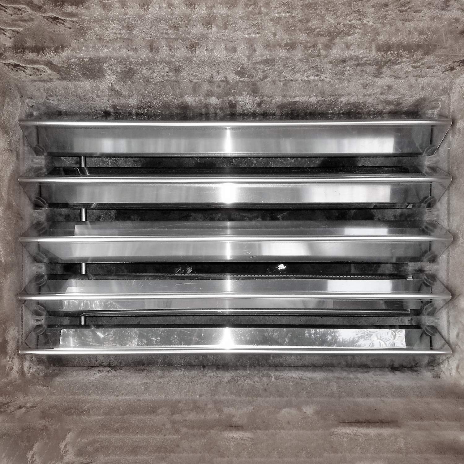 Hongso 21.5 Inch Flavorizer Bars 7535 for Weber Genesis Silver A, Spirit 200 Series E210 S210 (with Side Mounted Control), Spirit 500 Gas Grill Models, Heat Plate Replacement 7534 65902 8217, 5-PC