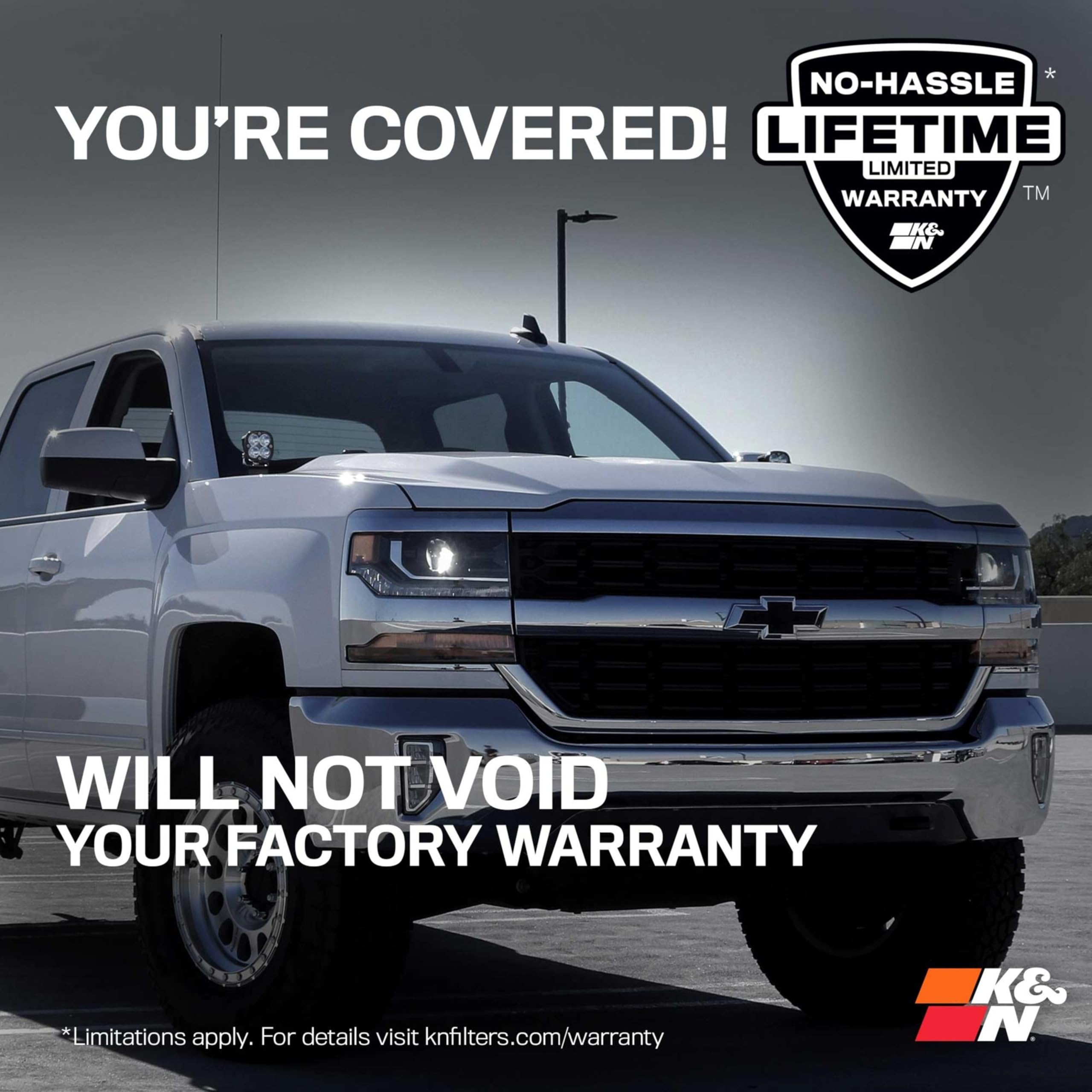 K&N Cold Air Intake System: High-Flow Air Filter, Increase Performance & Towing: Compatible with 2009-2014 Chevy/GMC/Cadillac Silverado, Suburban, Tahoe, Sierra, Yukon, Escalade, Avalanche, 57-3070