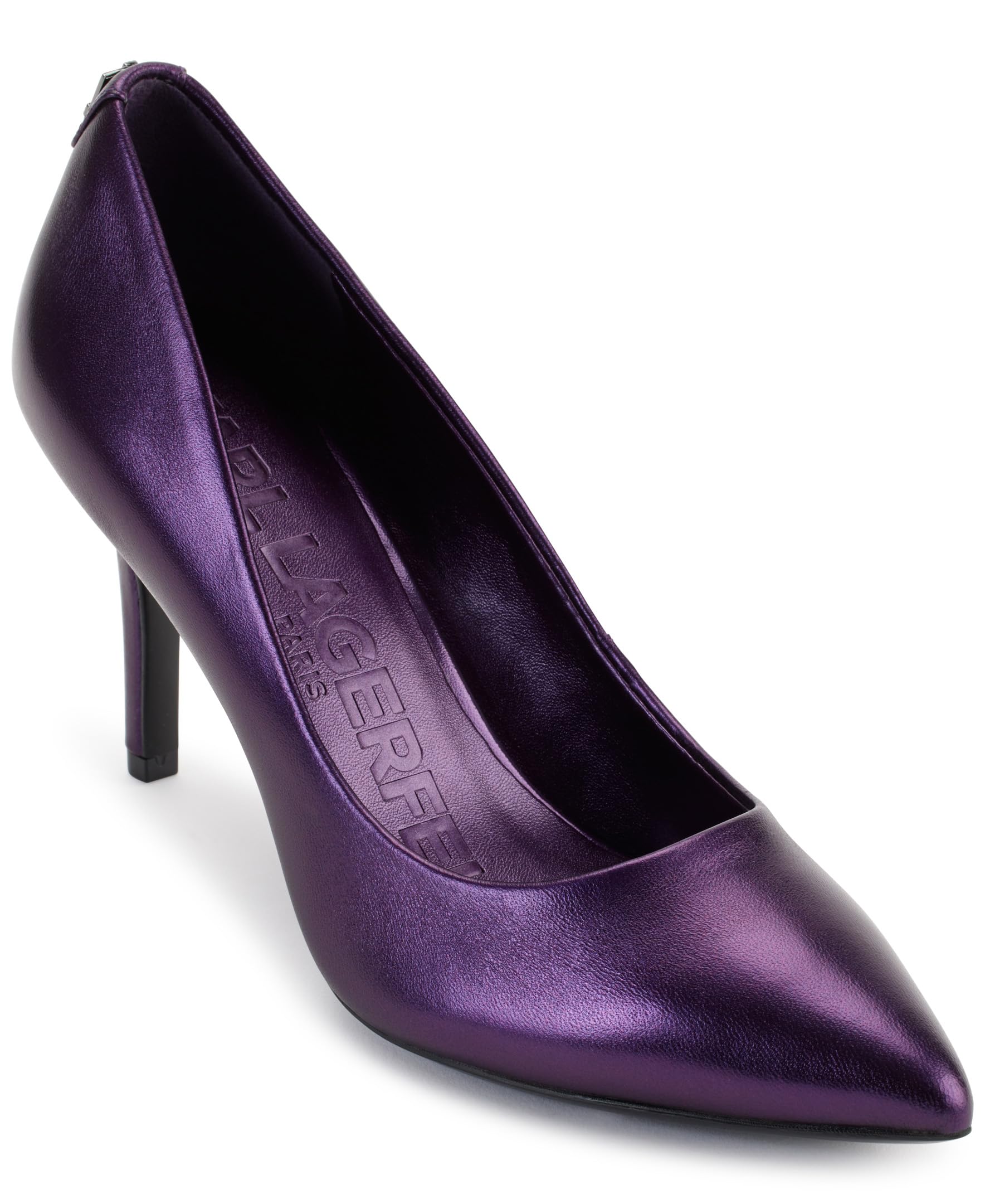 Karl Lagerfeld Womens Royale Pointed Toe Dress Pump