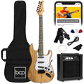 Best Choice Products 39in Full Size Beginner Electric Guitar Starter Kit w/Case, Strap, 10W Amp, Strings, Pick, Tremolo Bar - 3 Color Sunburst