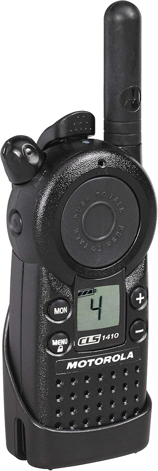 Motorola Professional CLS1410 5-Mile 4-Channel UHF Two-Way Radio (Two Count)