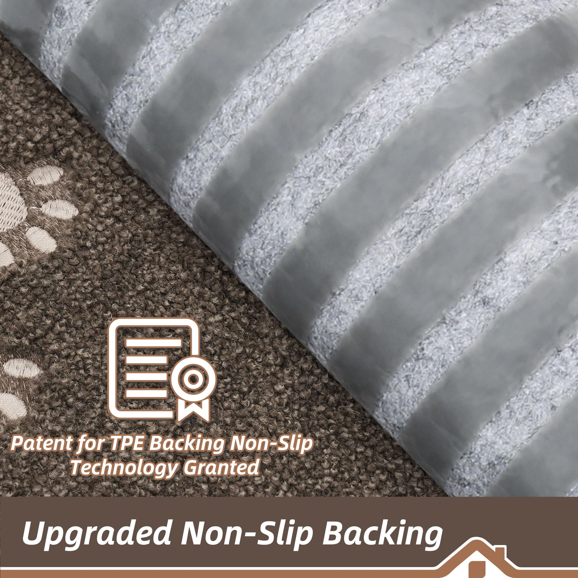 BEQHAUSE Stair Treads for Wooden Steps 28inX9in, Non Slip Carpet Stair Treads Indoor Stair Runners Machine Washable, Soft Stair Rugs Mat Surface Polyester TPE Backing, 4pcs, Beige