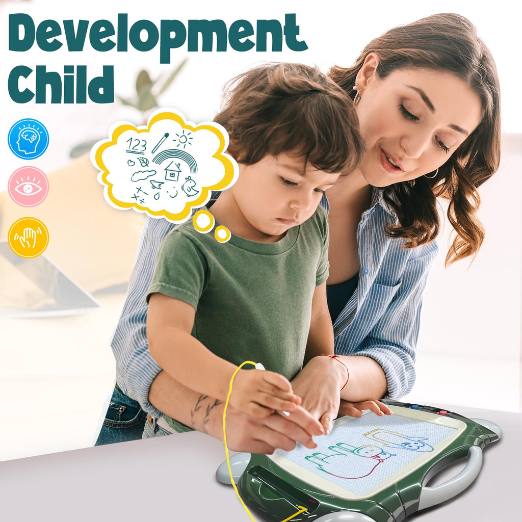 Magnetic Drawing Board, Toddler Toys for Age 1 2 3 Boys Girls, Toddler Drawing Board, Birthday Easter Christmas Halloween Kids Toy Gifts for Boys and Girls