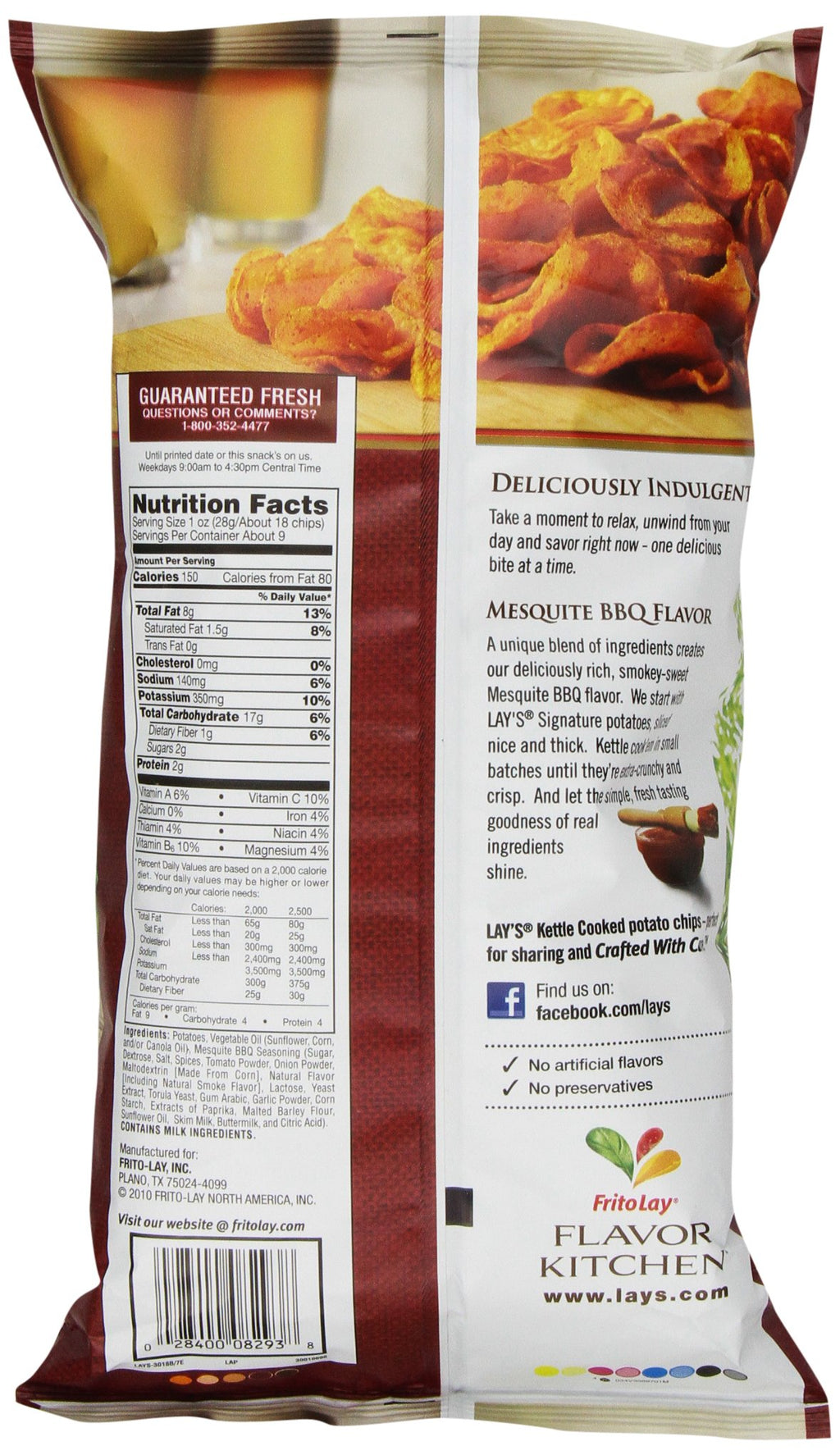 Lay's Barbecue Flavored Potato Chips, 12.5 Oz