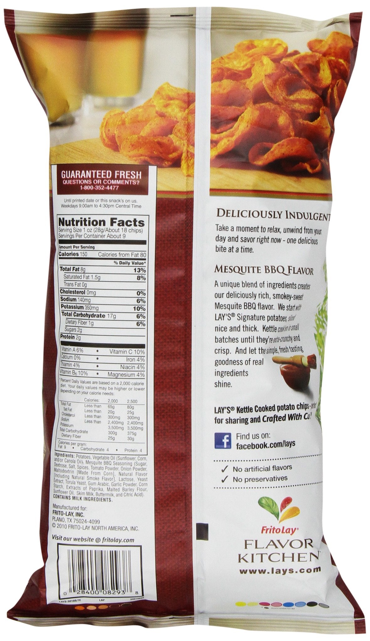 Lay's Barbecue Flavored Potato Chips, 12.5 Oz
