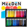MEEDEN Gouache Paint Tube Set - 12 x 12ml (0.4 oz) Colors Art Paint Supplies for Artists Students Beginners - Rich Pigment Art Paints for Canvas Painting