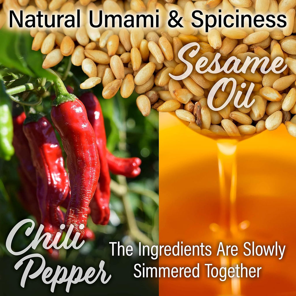 YAMASAN KYOTO UJI Chili Oil Traditionally Squeezed in Japan, No Additives, 160 Years of History, Artisanal Sesame Layu 3.5OZ(100G), Made in Japan, Sold by Japanese Company