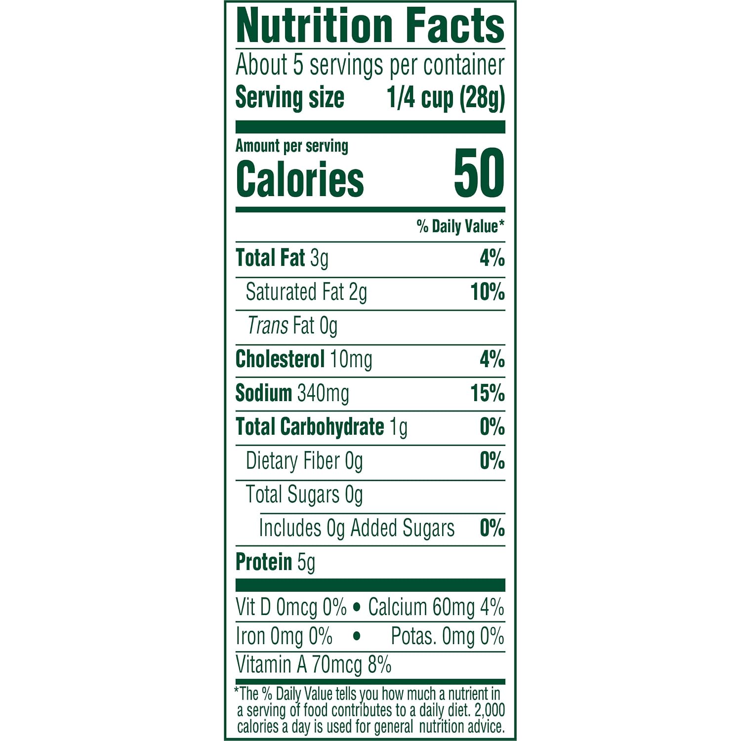 Athenos Traditional Reduced Fat Crumbled Feta Cheese (5 oz Tub)