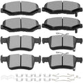 SCITOO D815 D905 Front Rear Ceramic Brake Pads Sets Fit For INFINITI For G35 2003-2005,For Nissan For 350Z 2003-2005 | For Altima 2007-2013 | For Juke 2011-2017 | For Sentra 2007-2012