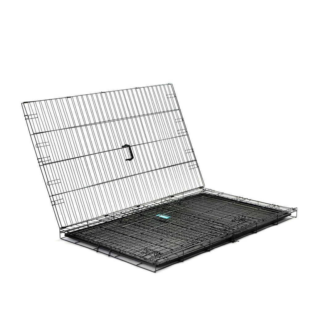 Carlson Secure and Compact Double Door Metal Dog Crate, Medium with Divider Panel