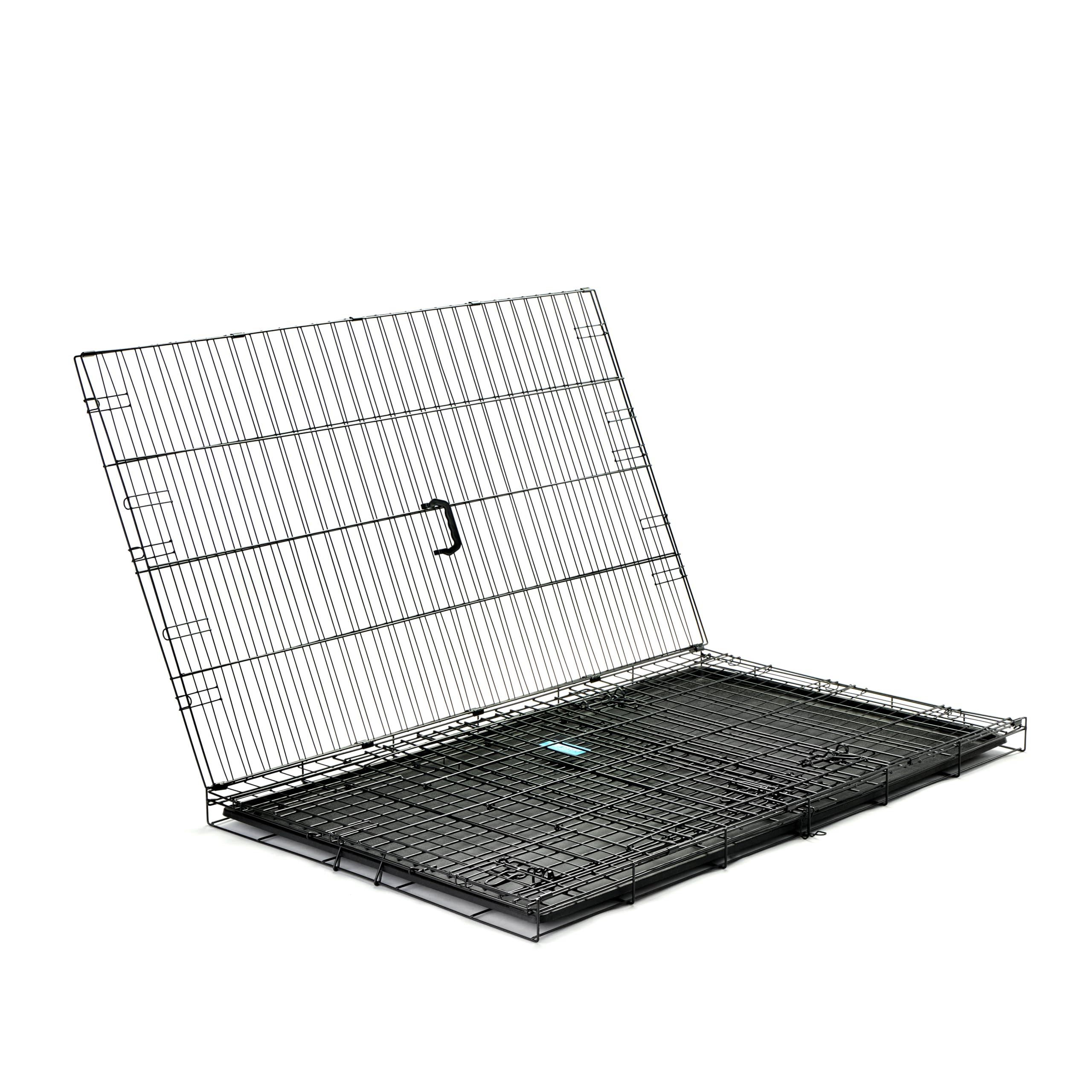 Carlson Secure and Compact Double Door Metal Dog Crate, Medium with Divider Panel