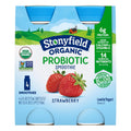 Stonyfield Organic, Low Fat Strawberry Smoothie, 6 oz, 4 Count