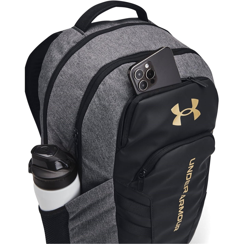 Under Armour Unisex, Hustle 6.0 Pro Backpack (001) Black/Black/Black One Size Fits Most