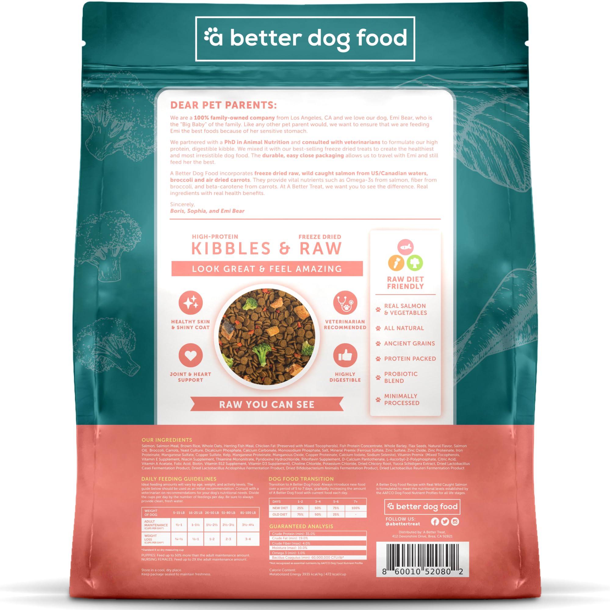 A Better Dog Food | Chicken Dry Dog Food | Raw You Can See | High Protein Kibble + Freeze Dried Raw Dog Food