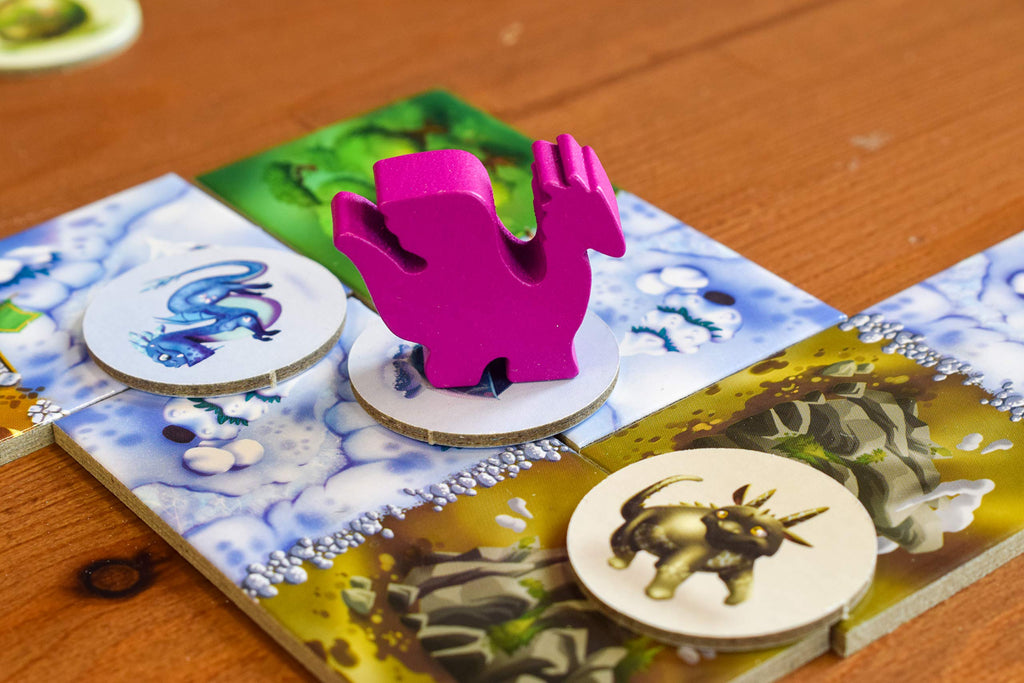 Tabletop Strategy Game, My First Kingdomino, Fun Kids & Adults Family Fantasy Board Game, 2-4 Players, Ages 5+, Dragomino by Blue Orange Games