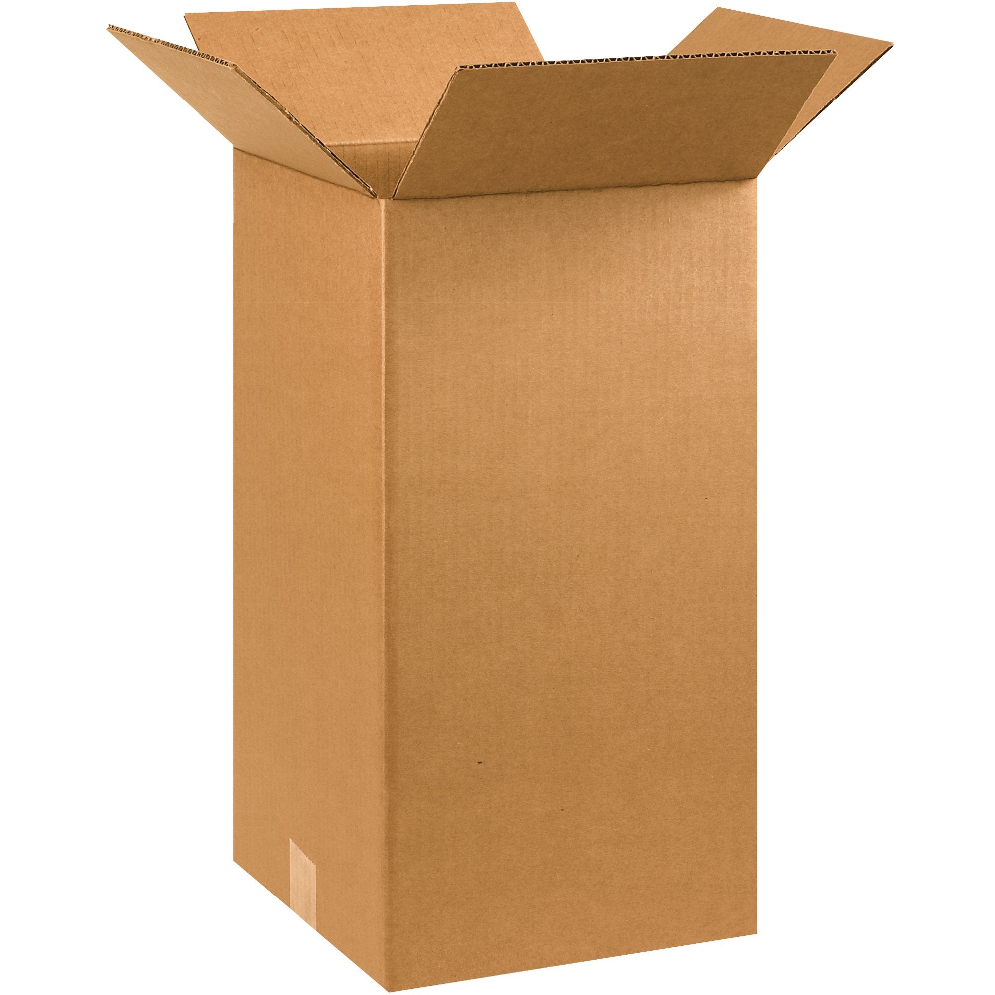 BOX USA 4x4x40 Tall Corrugated Boxes, Tall, 4L x 4W x 40H, Pack of 25 | Shipping, Packaging, Moving, Storage Box for Home or Business, Strong Wholesale Bulk Boxes