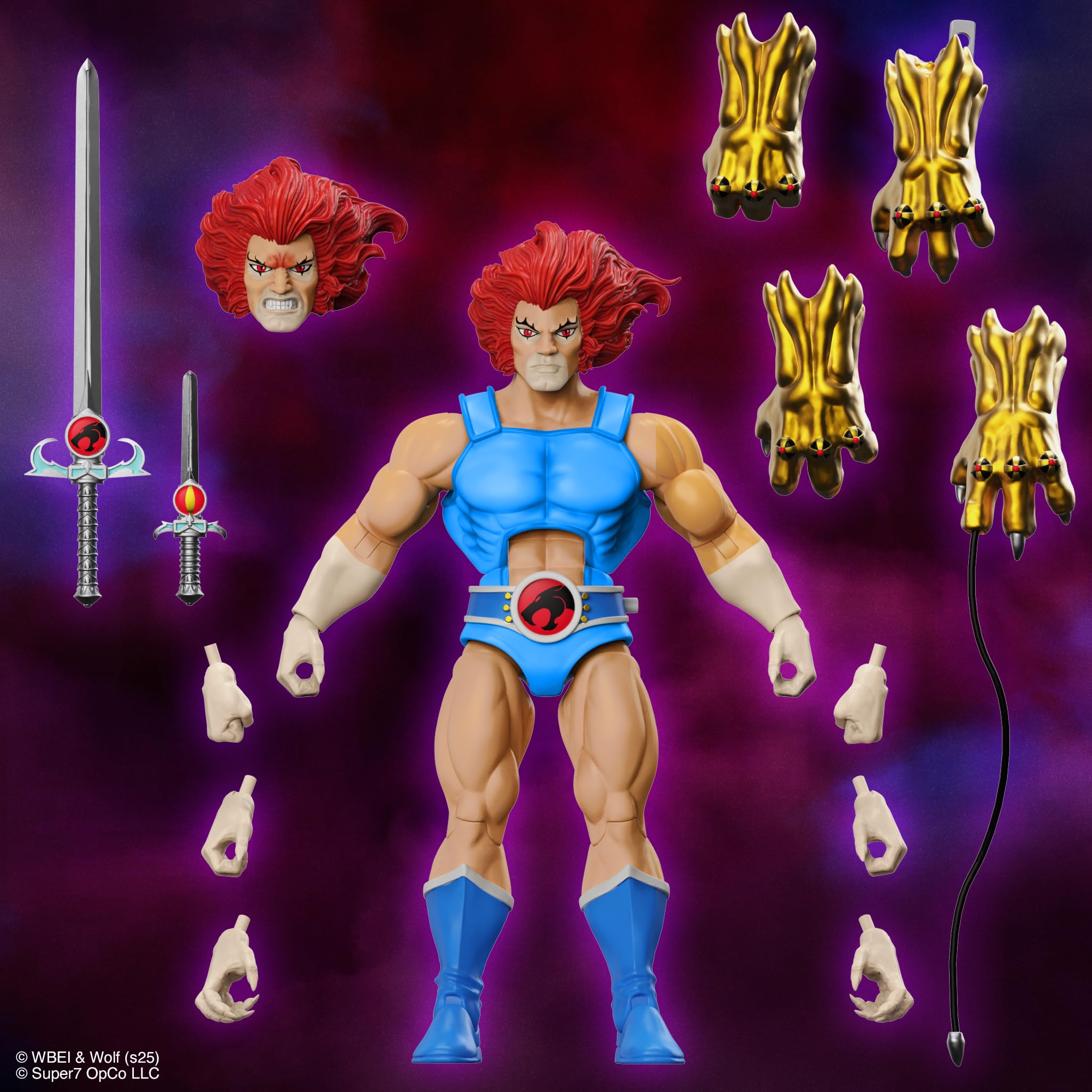 Super7 ULTIMATES! Thundercats Ghost Jaga - 7" Thundercats Action Figure with Accessories - Classic Cartoon Collectibles and Retro Toys