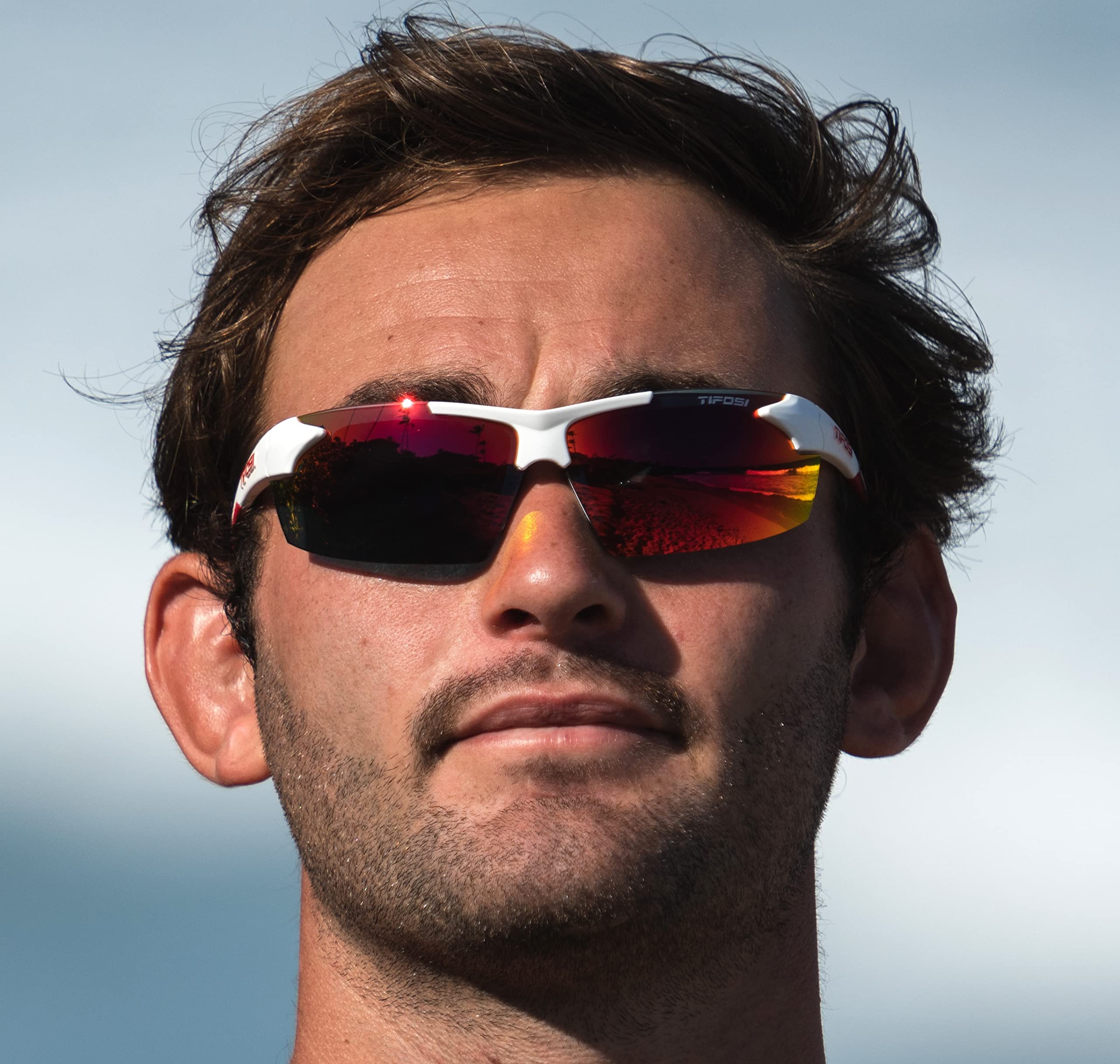 Tifosi Track Sport Men & Women Sunglasses - Ideal For Baseball, Golf, Pickleball, Running and Tennis - Unisex Glasses