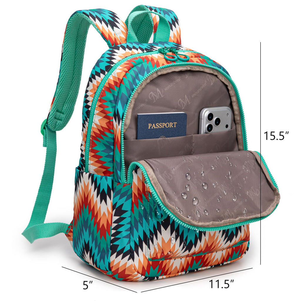 Montana West Backpack Purse for Women Western Aztec Backpack Purse Lightweight Casual Daypack for Travel