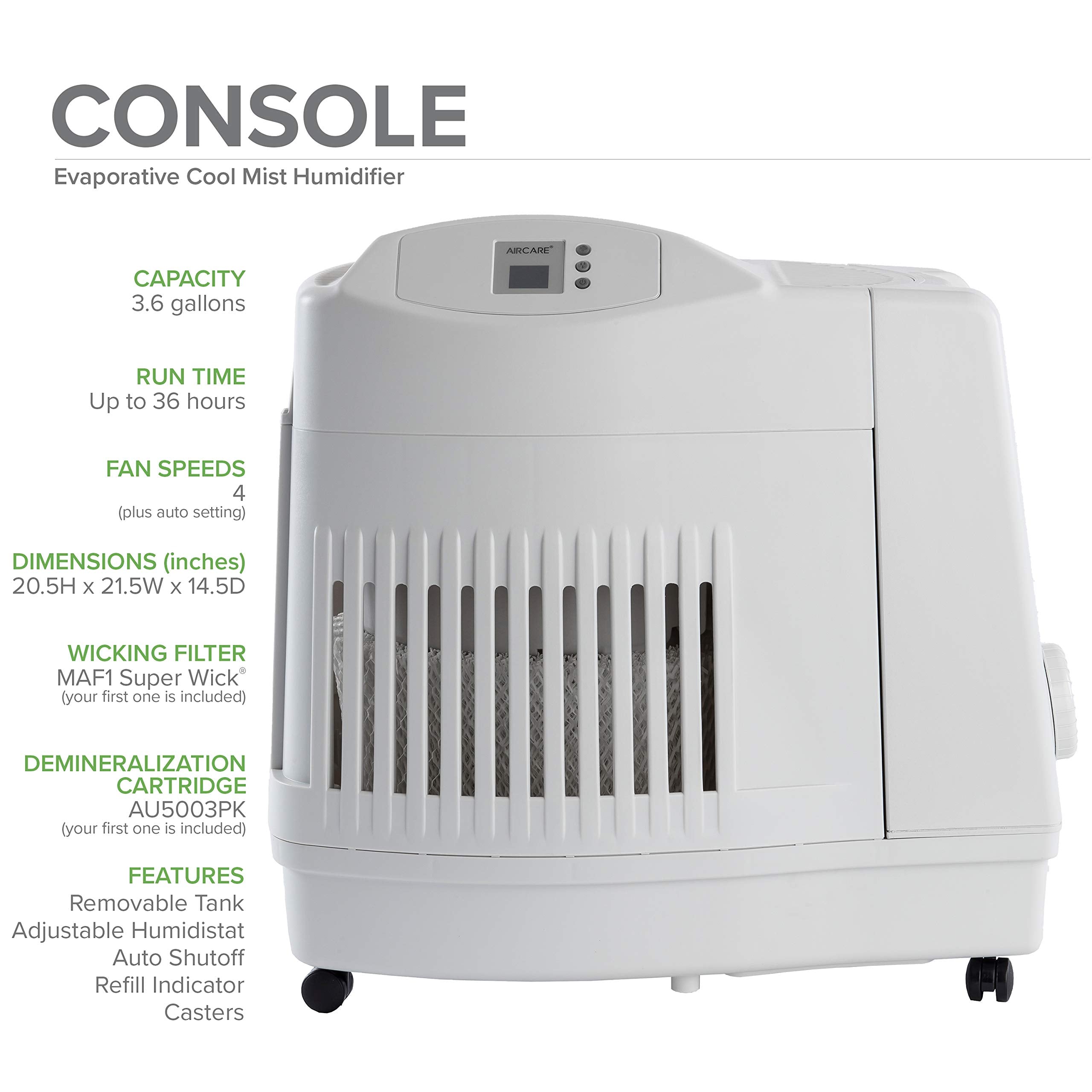 AIRCARE MA Whole-House Console-Style Evaporative Humidifier (Console)