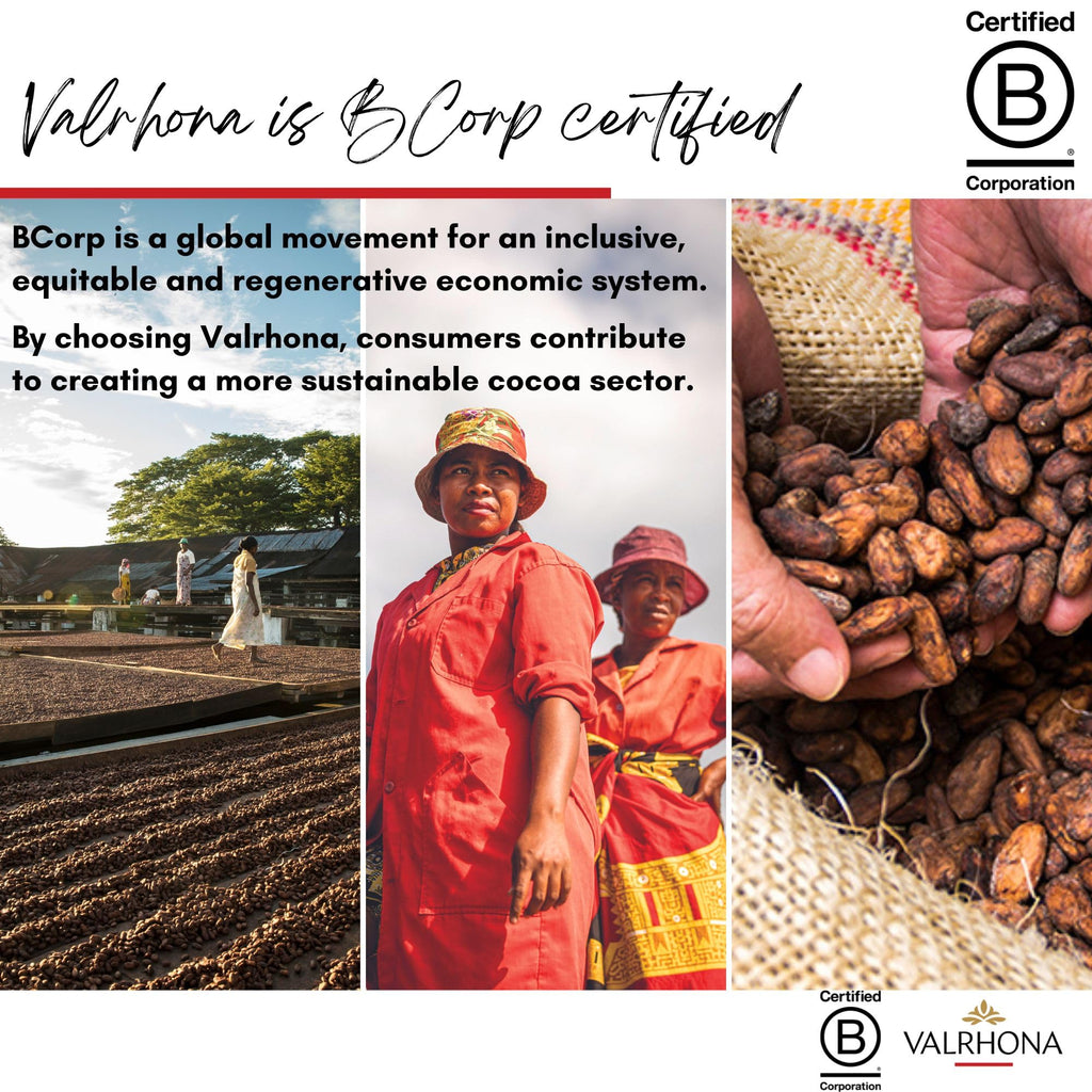 Valrhona Premium Baking Chocolate Discs (Feves), Creamy Milk JIVARA 40% w/Hints of Vanilla and Malt, and Dark Chocolate GUANAJA 70% w/Intense & Smooth with Bitter Notes, For Cookies, Cakes, and more