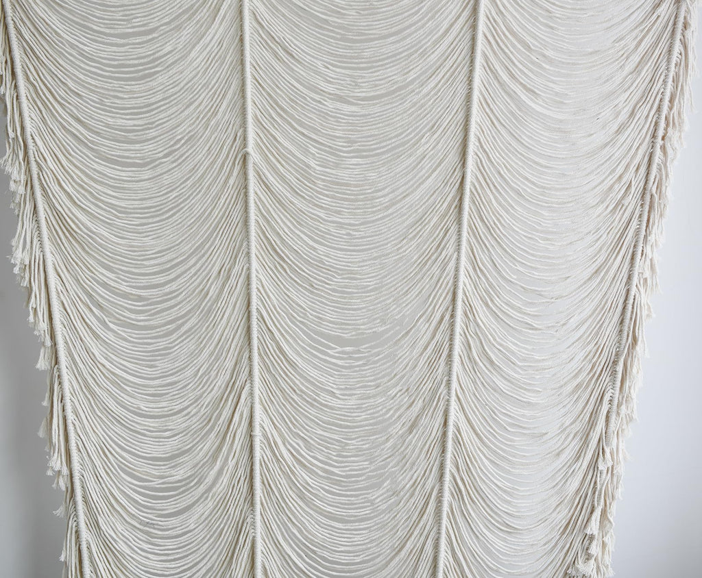 Flber Macrame Curtain Window Macrame Room Divider Doorway Curtain Boho Macrame Wall Hanging Living Room Bedroom Decor 42" W x 75" H