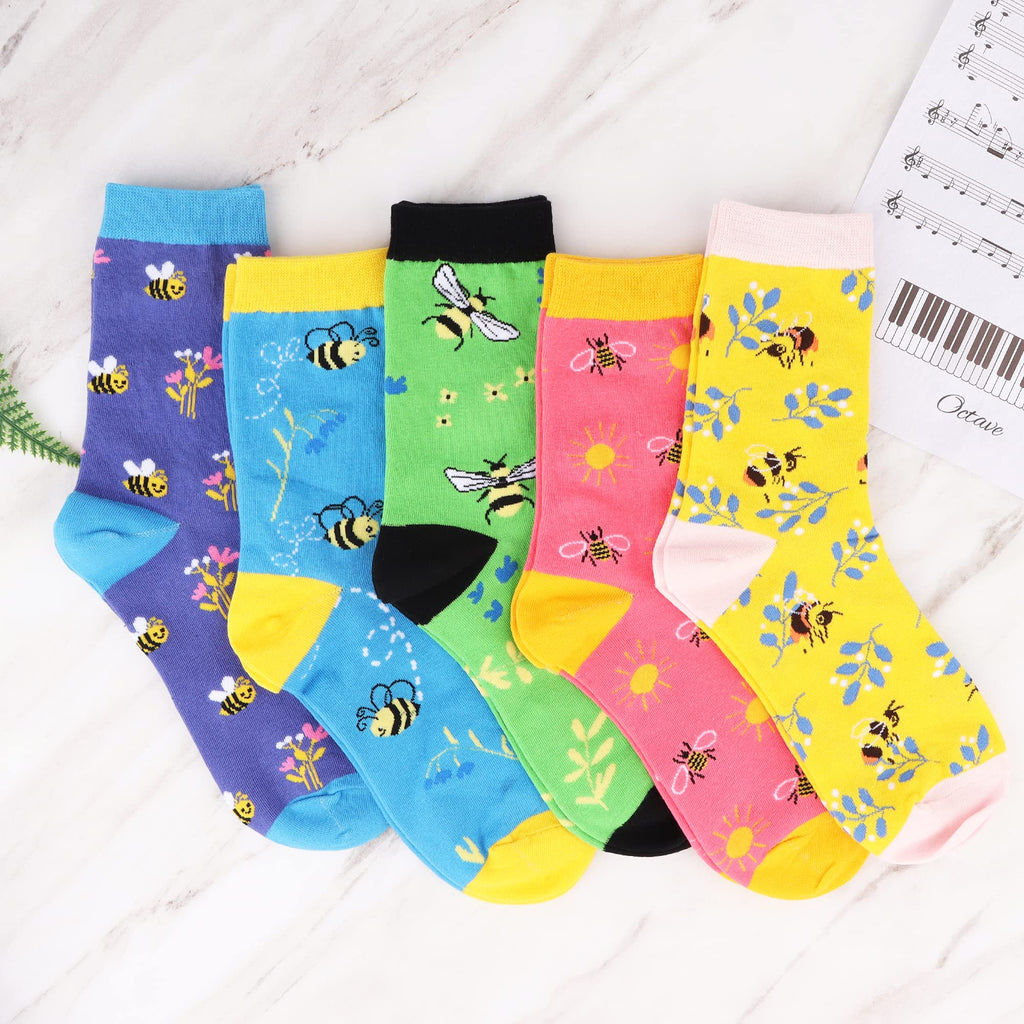Jeasona Women's Cute Socks Funny Christmas Birthday Gifts for Women Mom Teenage Girls