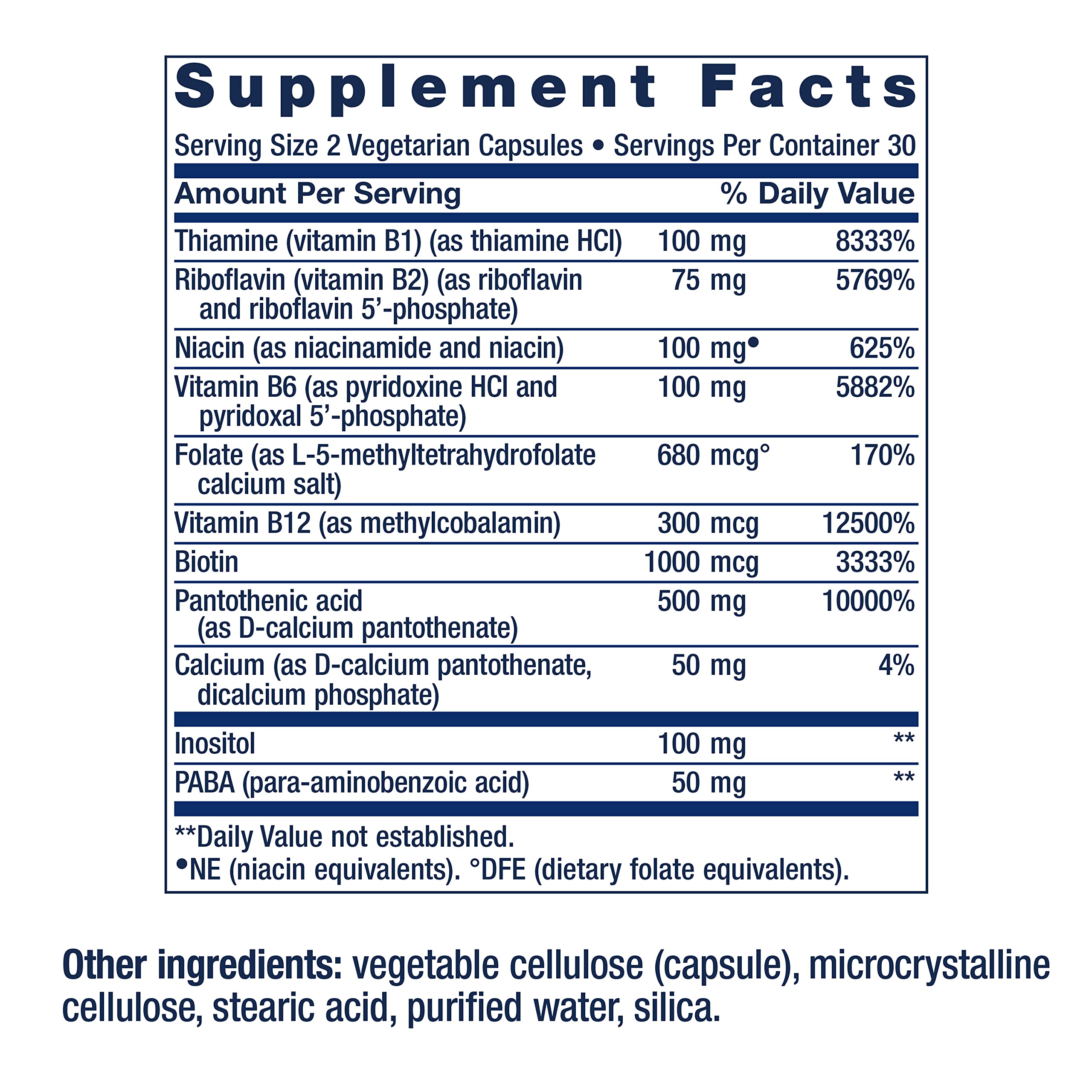 Life Extension BioActive Complete B-Complex, Heart, Brain and Nerve Support, Healthy Energy, Metabolism, Complete B Complex, 60 Vegetarian Capsules