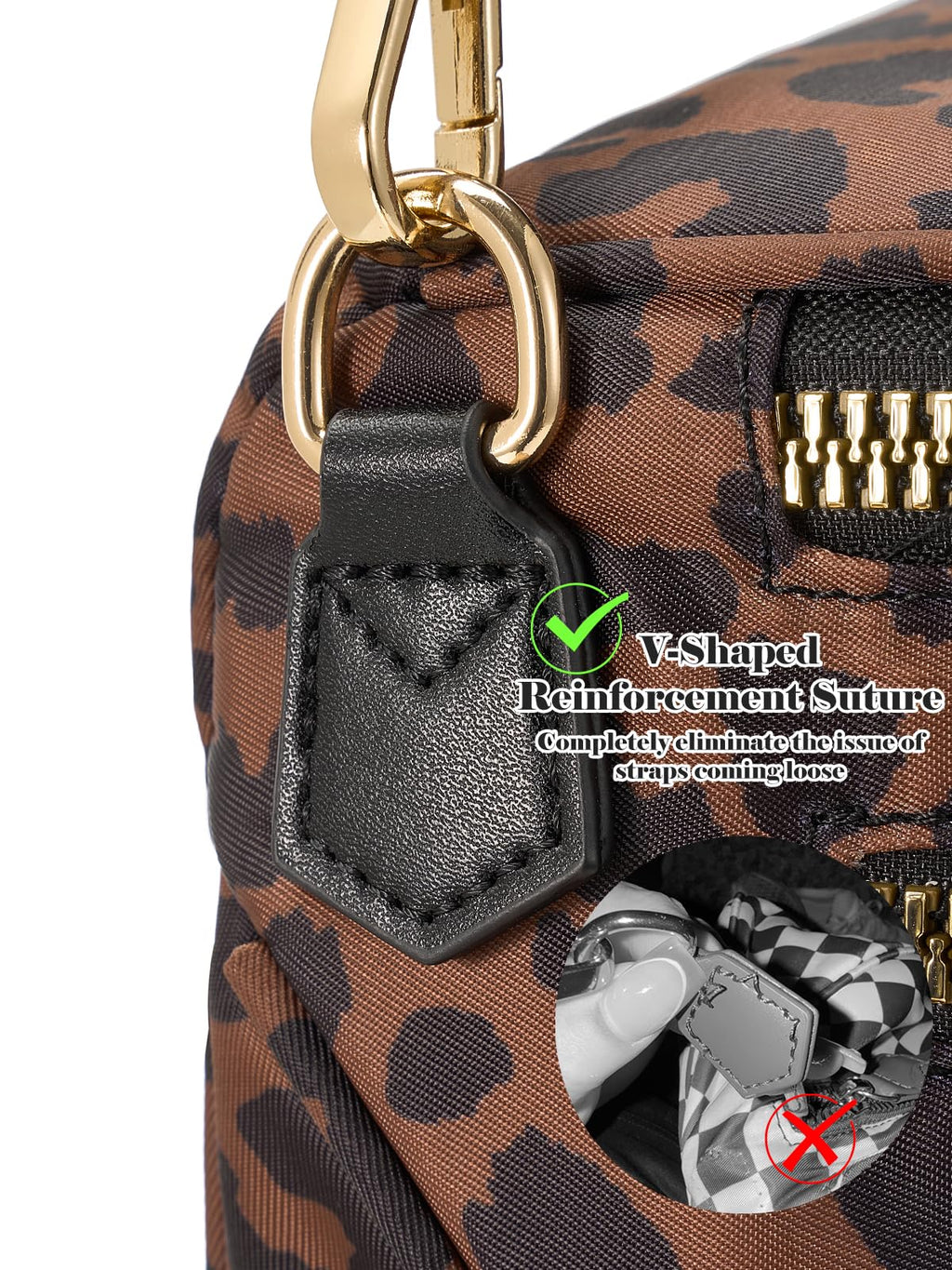 Pure Colour Crossbody Bag Bum Bag for Women,Spacious Purse Fanny Packs Belt Bag,Oversized Bum Bag (Bean Green Leopard Print Bum Bag)