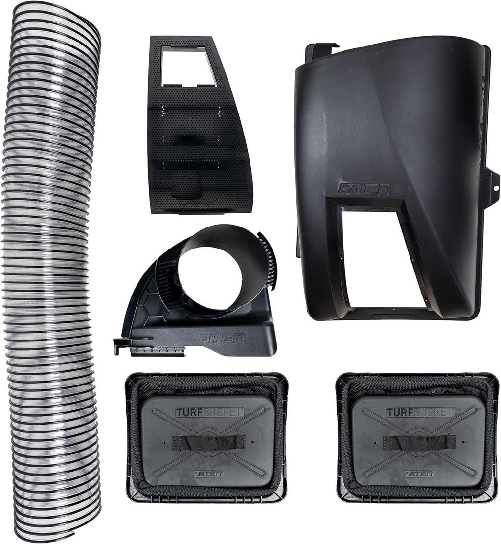 8TEN TURFBUCKET Twin Bagger System for Cub Cadet XT1 XT2 42" 46" Lawn Tractors 2016+