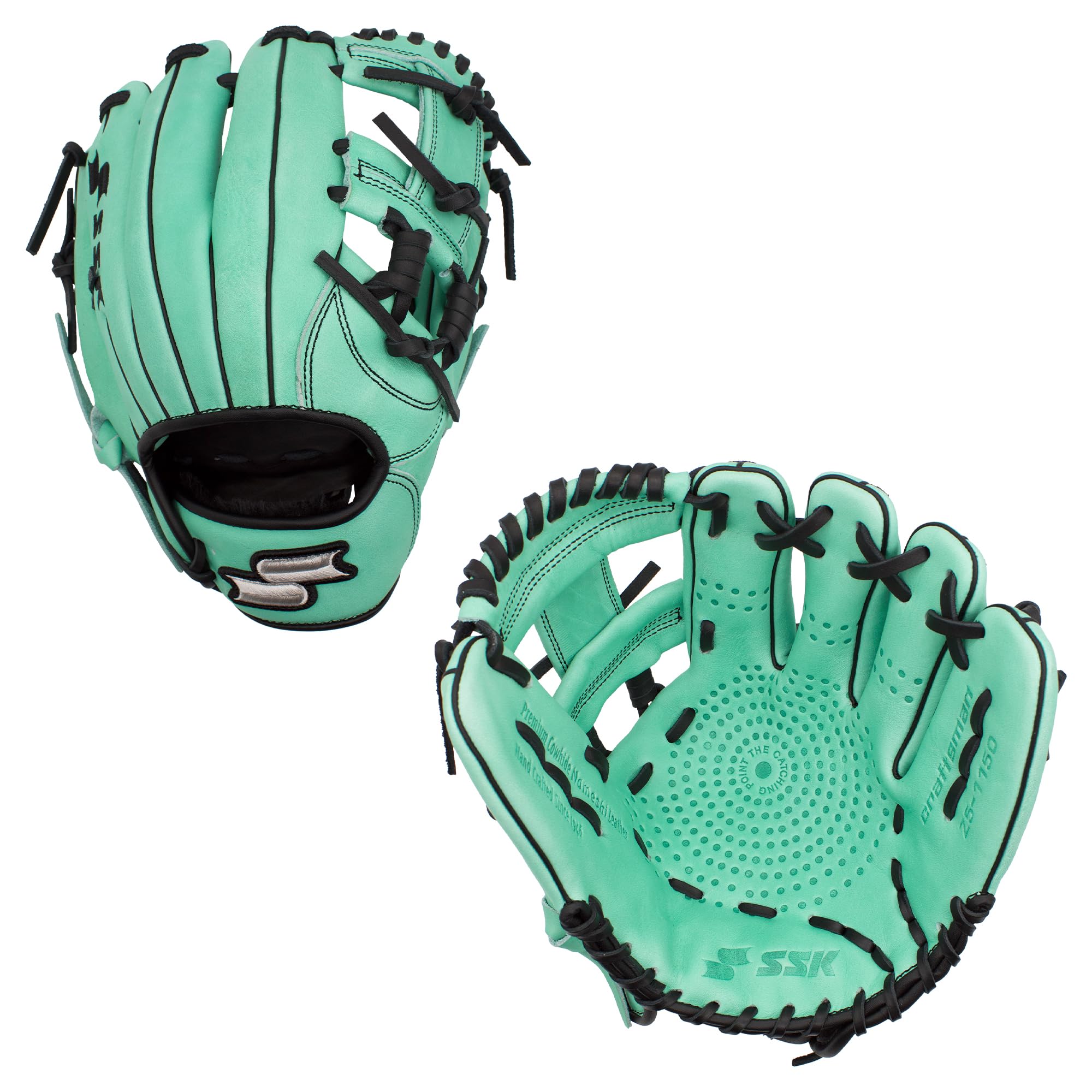 SSK Z5 Craftsman Infield Baseball Glove – 11.25” - 11.5” - 11.75” - 12” – Right & Left Hand Throw