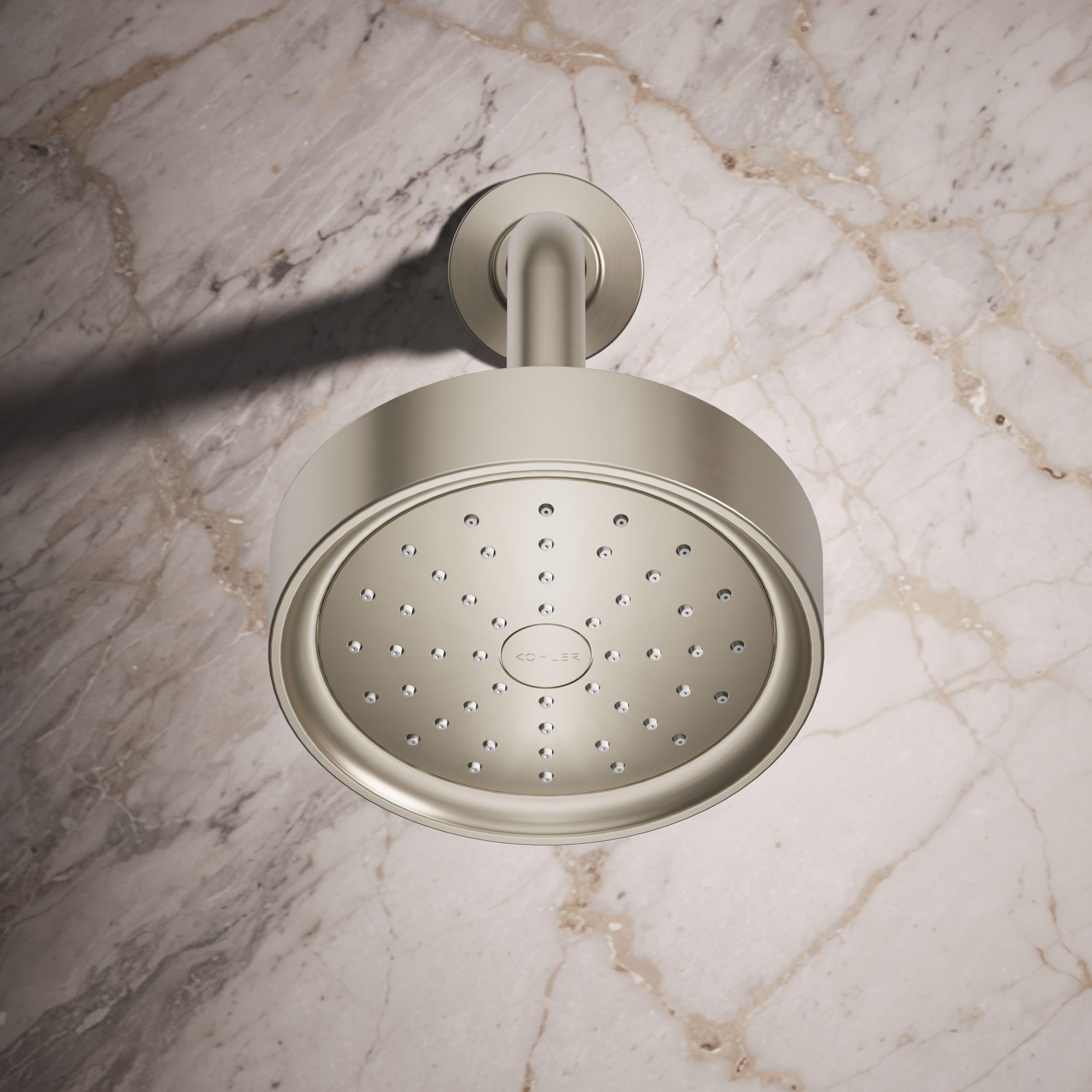 Kohler 965-AK-CP Purist® Single-function showerhead, 2.5 gpm, Polished Chrome