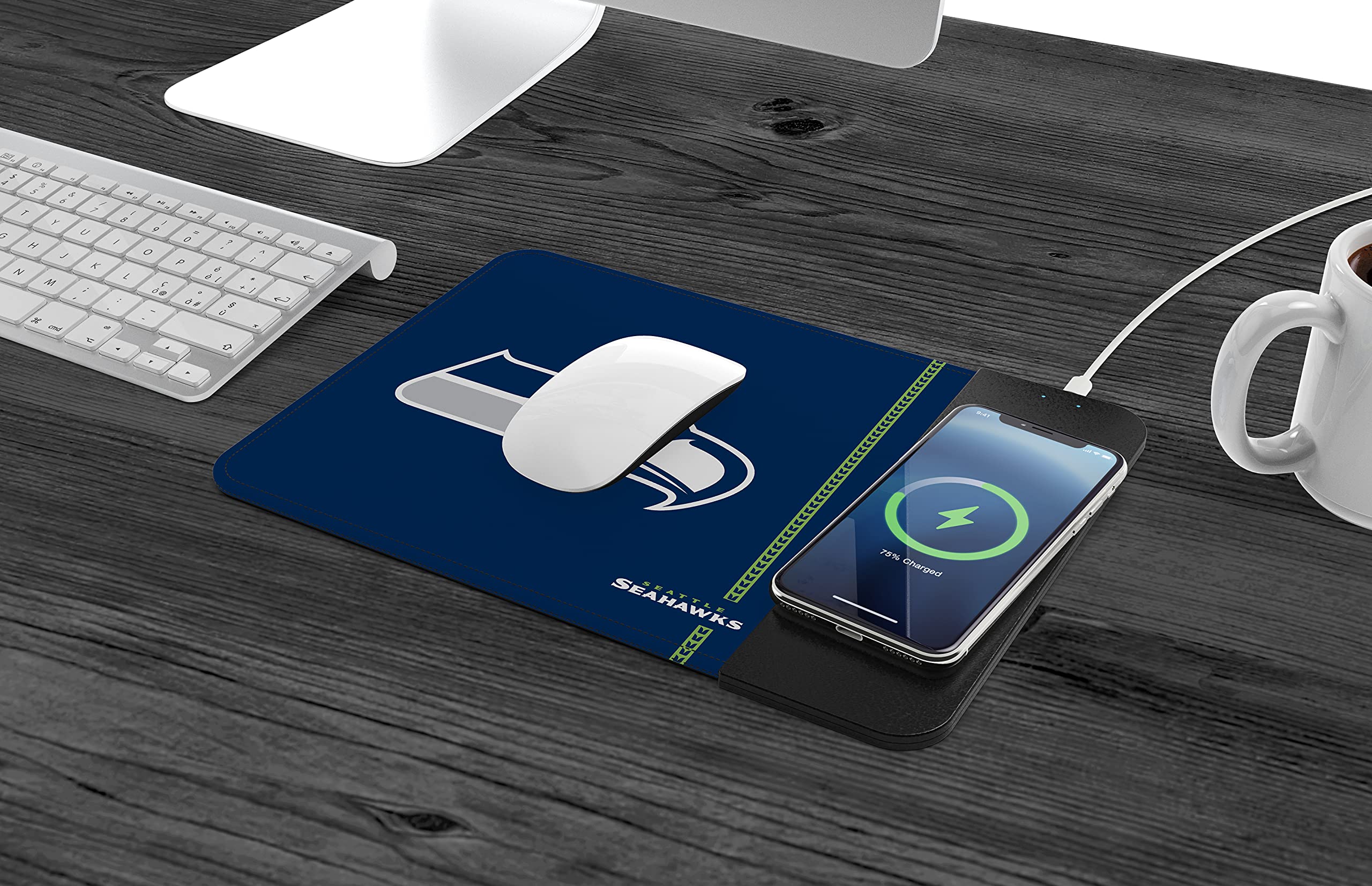 SOAR NFL Wireless Charging Mouse Pad