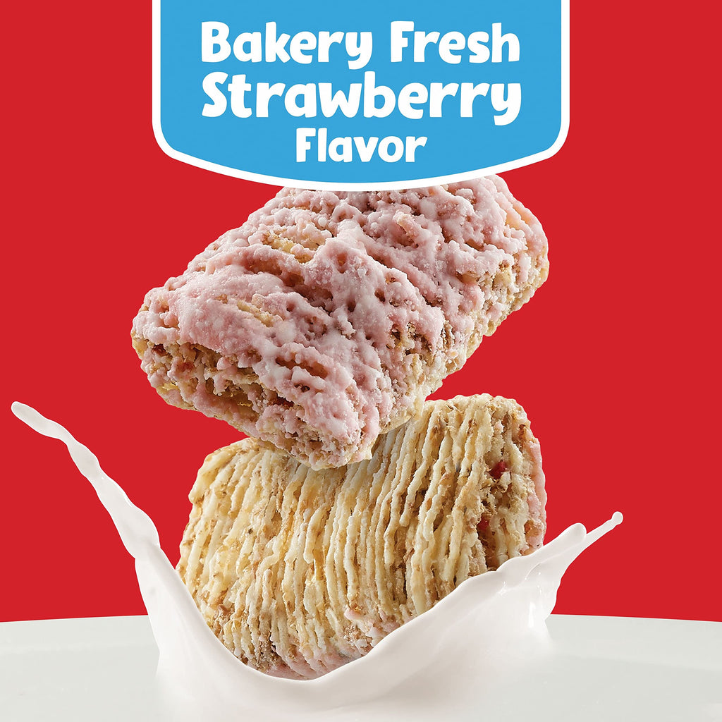 Kellogg's Frosted Mini-Wheats Cold Breakfast Cereal, High-Fiber, Whole Grain, Family Size, Original, 24oz Box (1 Box)